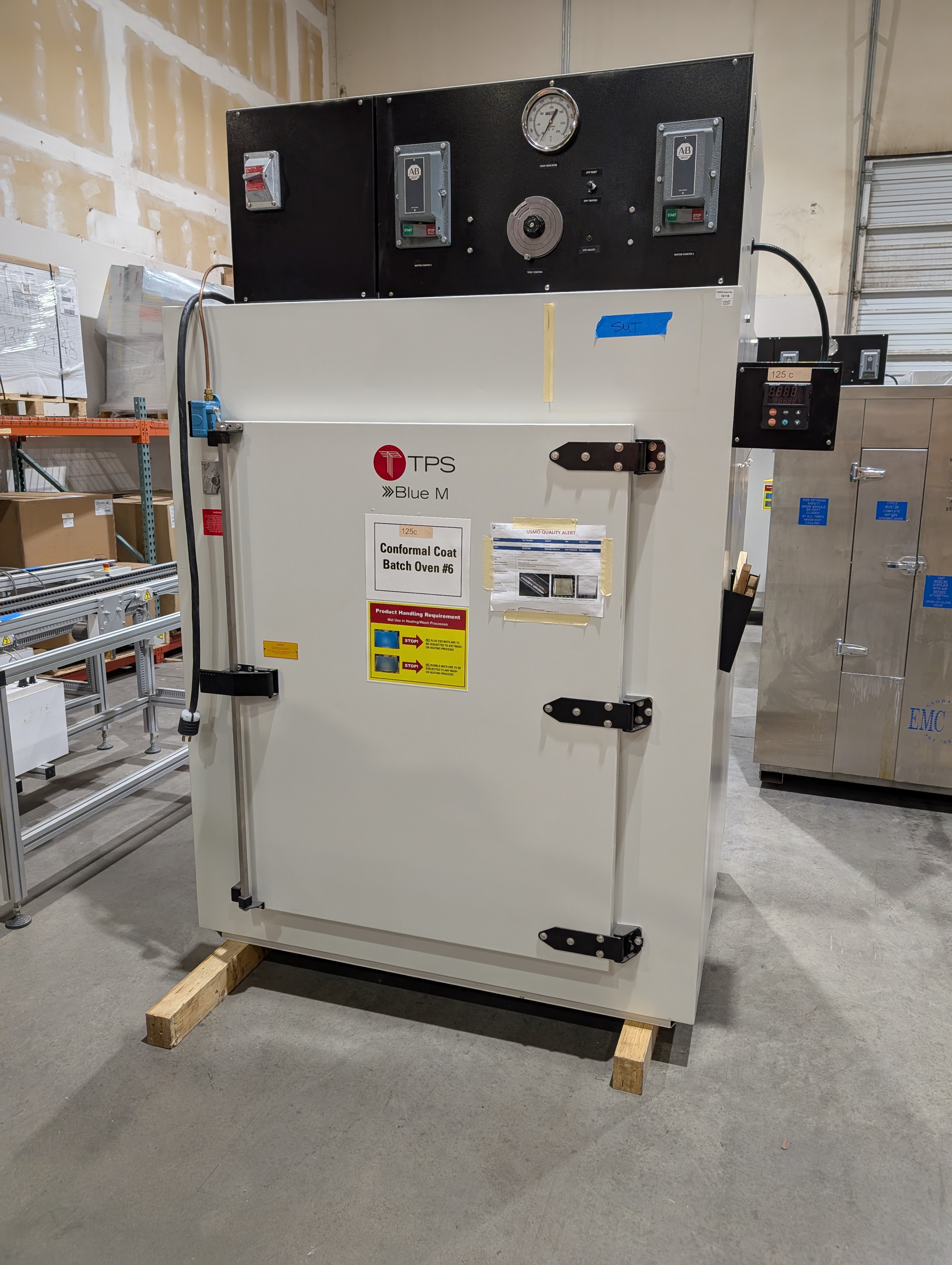 Used TPS Blue M Batch Oven