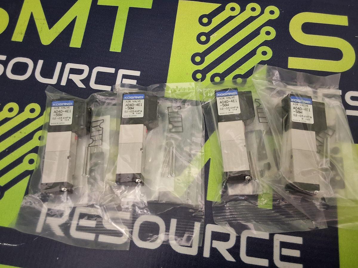 KOGANEI A040-4E1-56W COMPACT SOLENOID VALVE 24VDC - BRAND NEW
