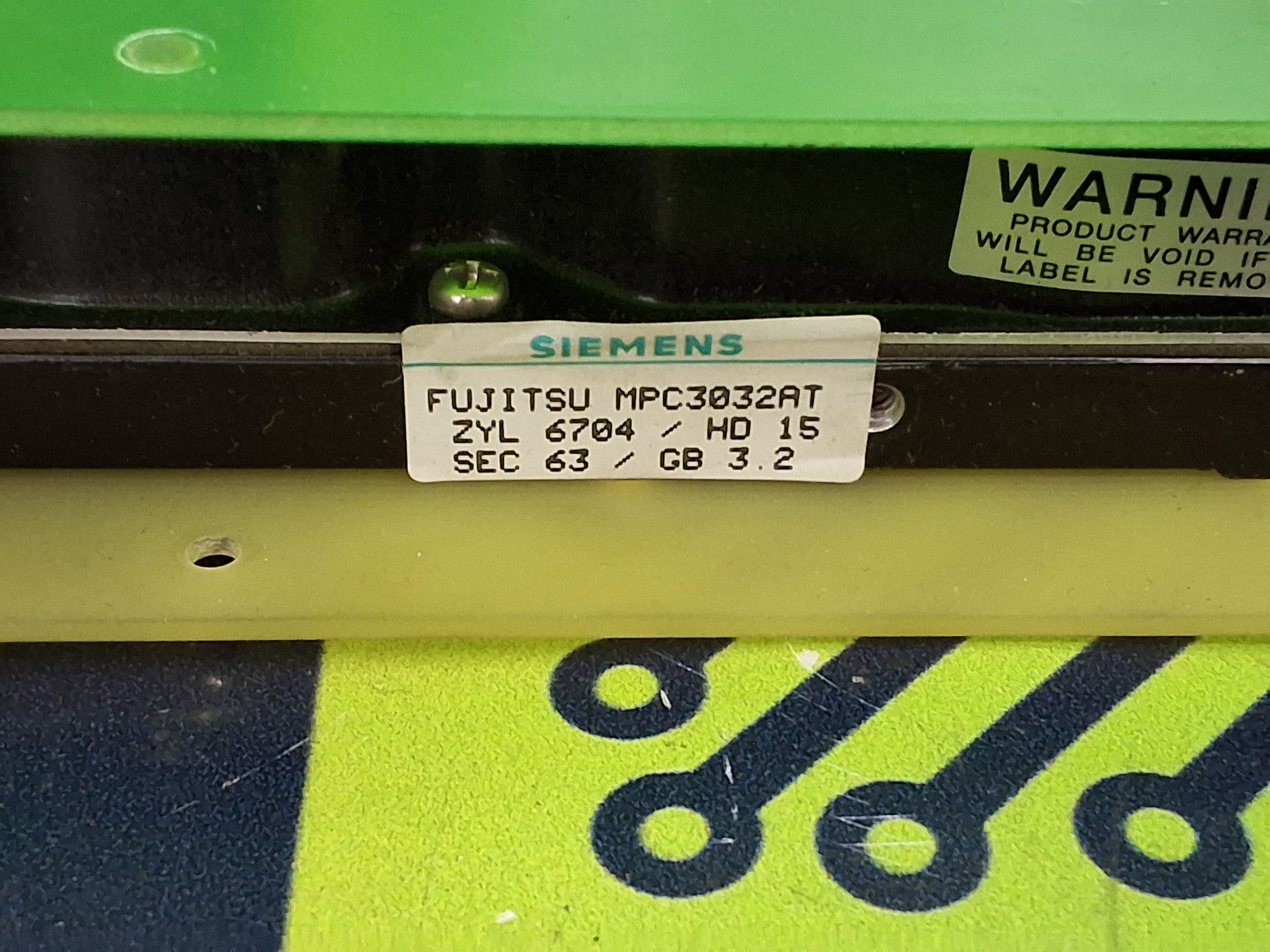 Used SIEMENS KSP-M349-A101 / 6AR1311-0CD30-0AA0 FLOPPY DRIVE MODULE
