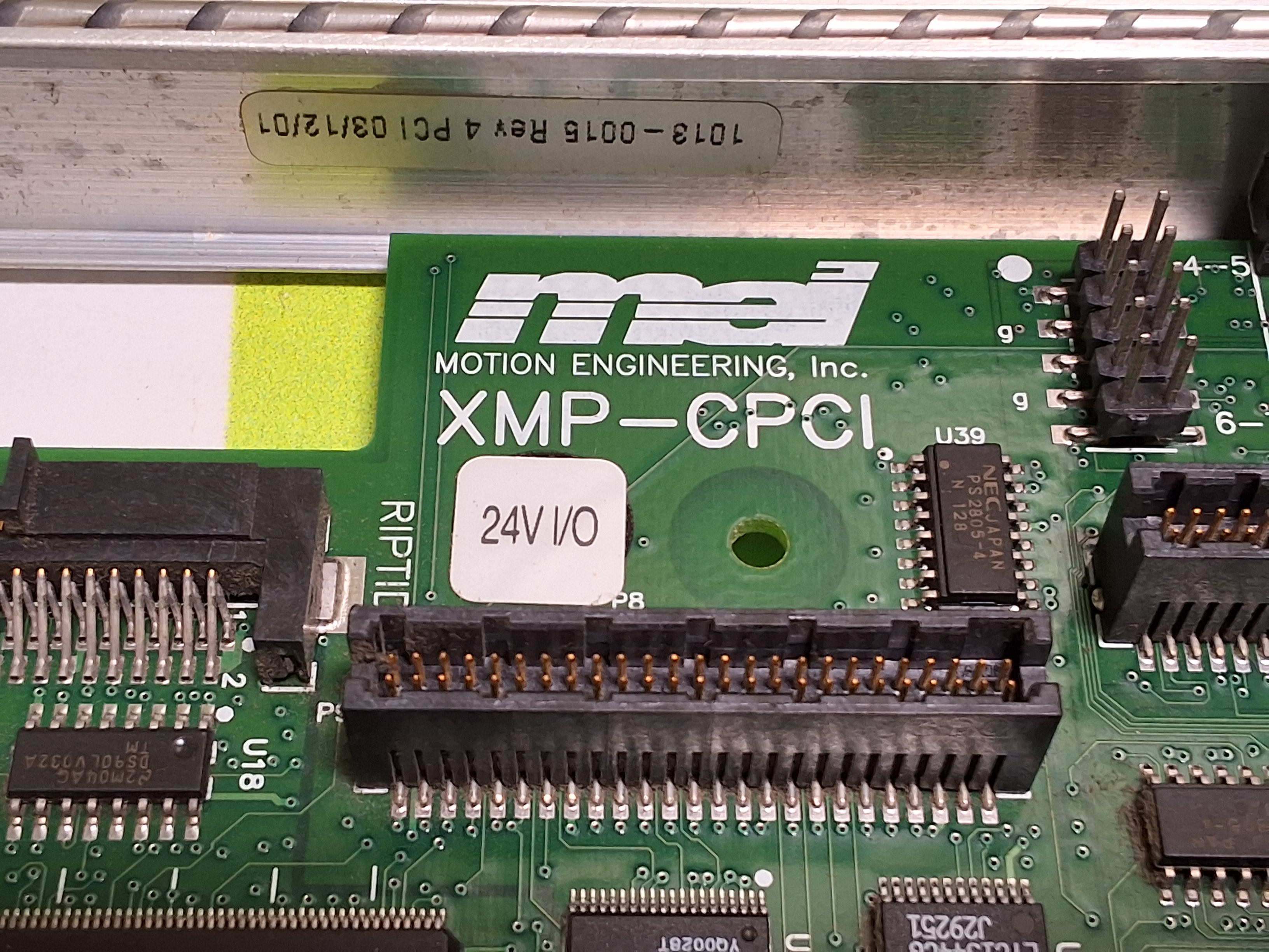 Used MOTION ENGINEERING MEI XMP-CPCI A084-0012 PCB 1007-0037-3