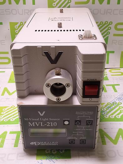 Used MEJIRO M-VISUAL LIGHT SOURCE MVL-210 