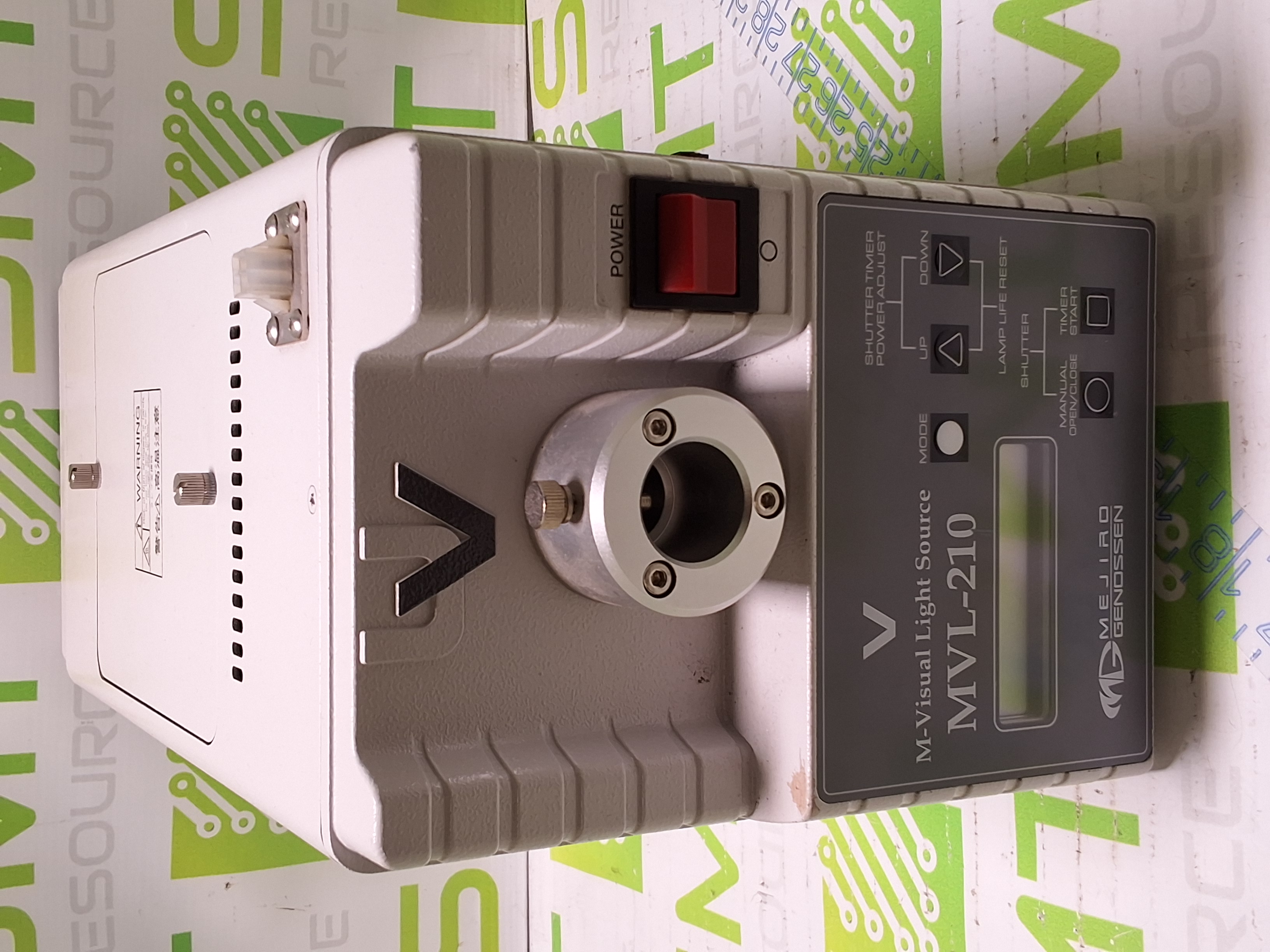 Used MEJIRO M-VISUAL LIGHT SOURCE MVL-210