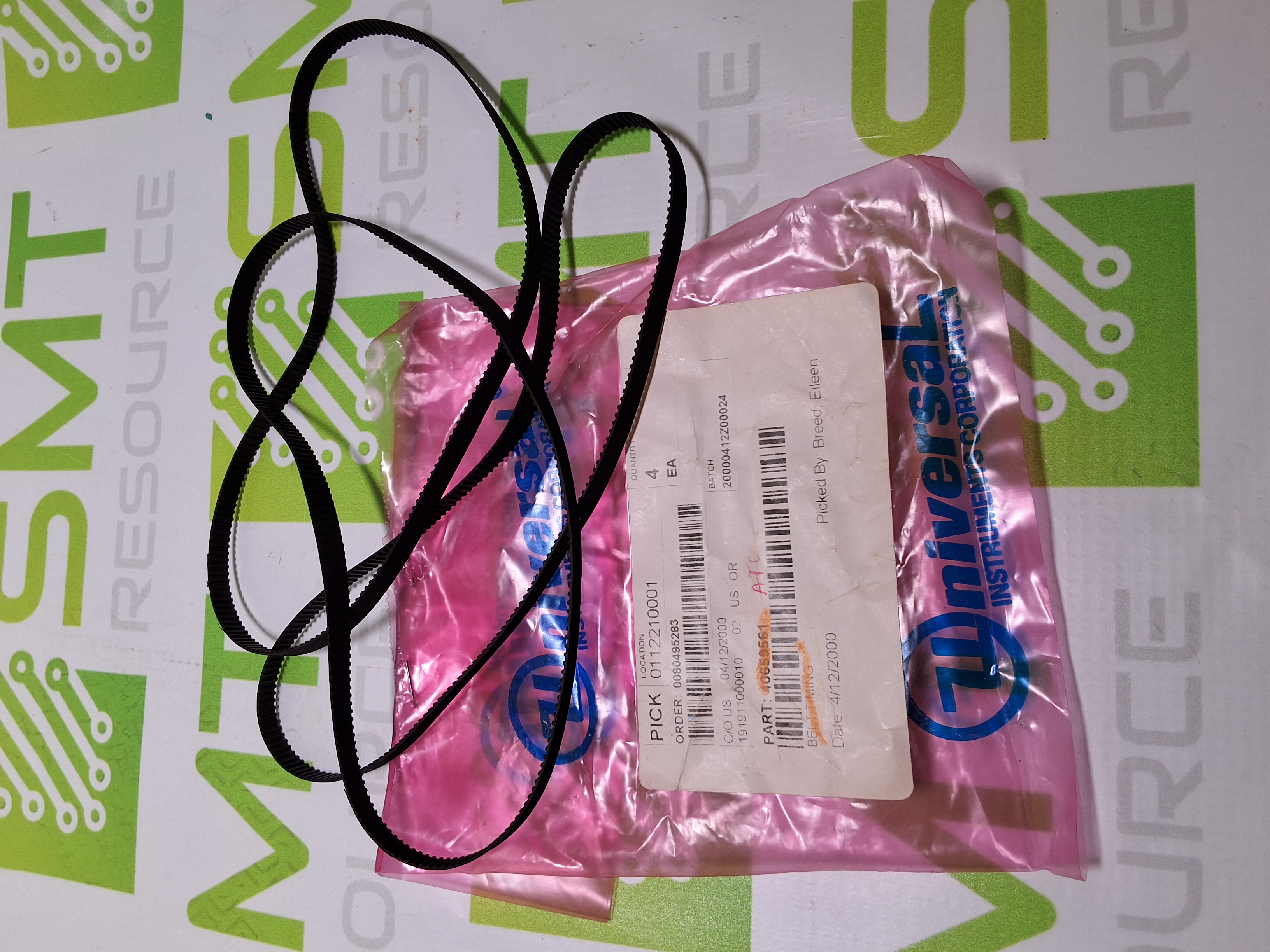 UNIVERSAL INSTRUMENTS 40659561 TIMING BELT - LOT OF 3 - NEW