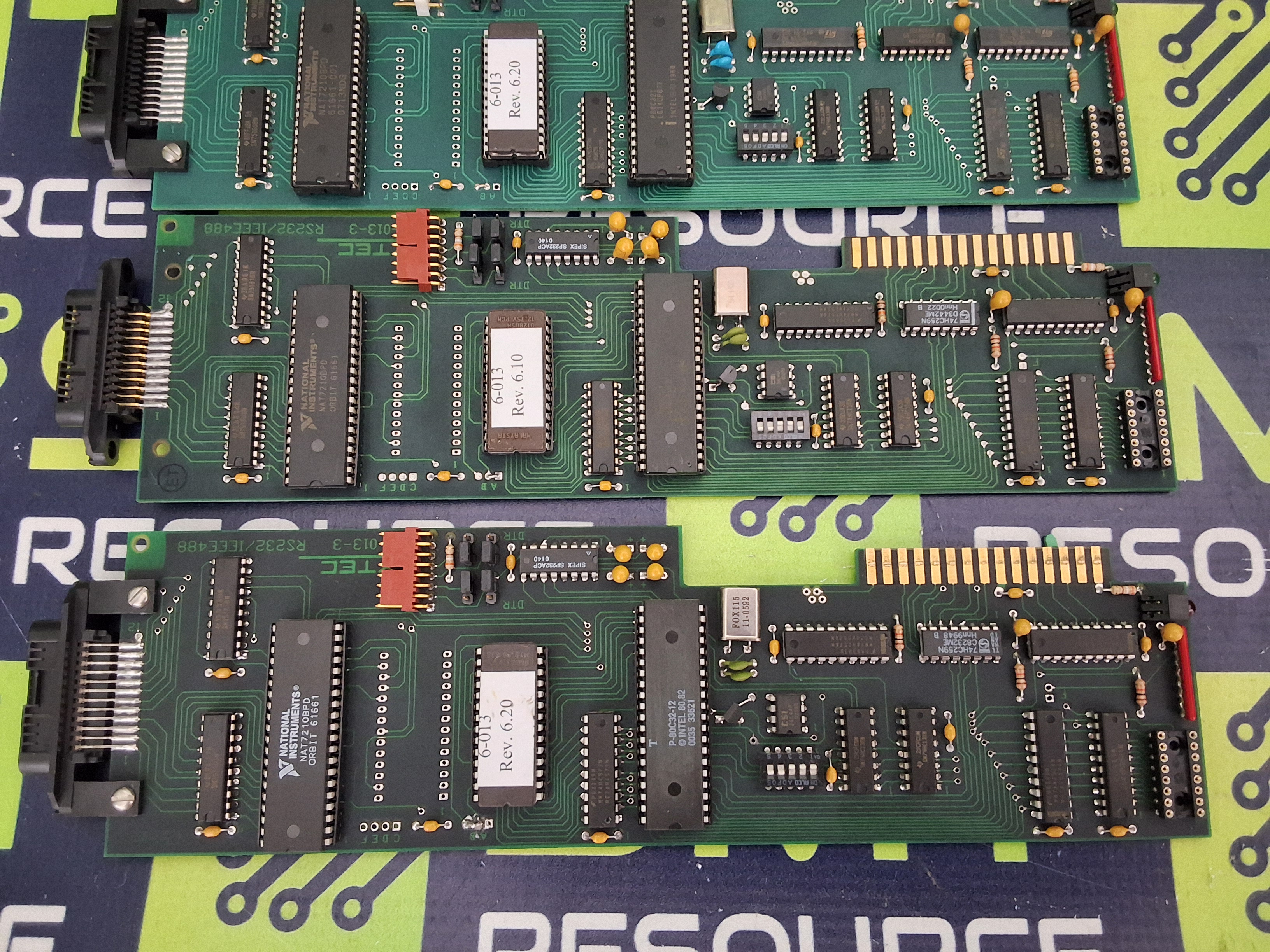 Used CYTEC VIDEO AND RF SWITCHING SYSTEM RS232 / IEEE488 CIRCUIT BOARD