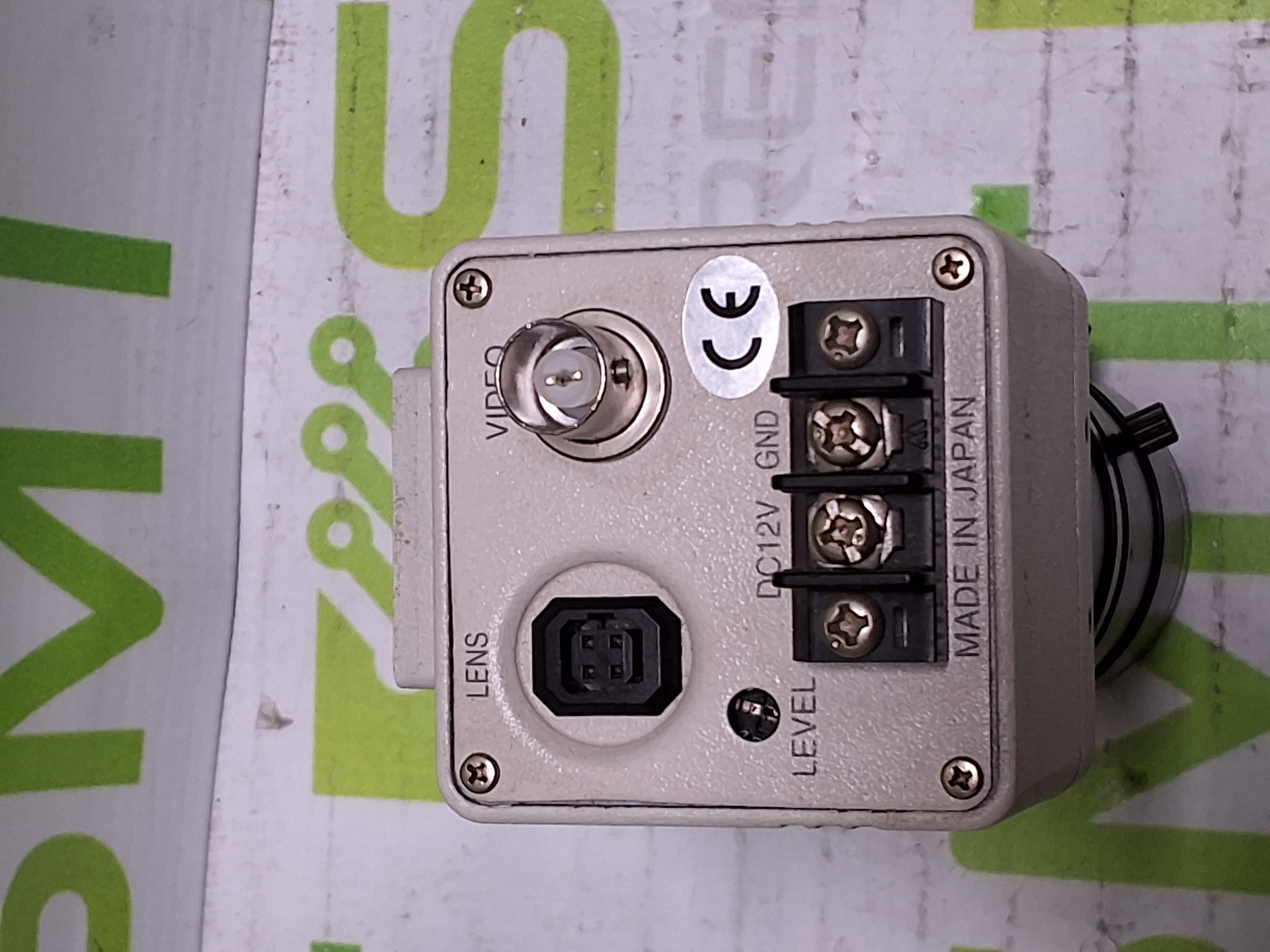 Used COMPUTAR MACRO 10X ZOOM LENS WITH SENTECH STC-630 CCD CAMERA