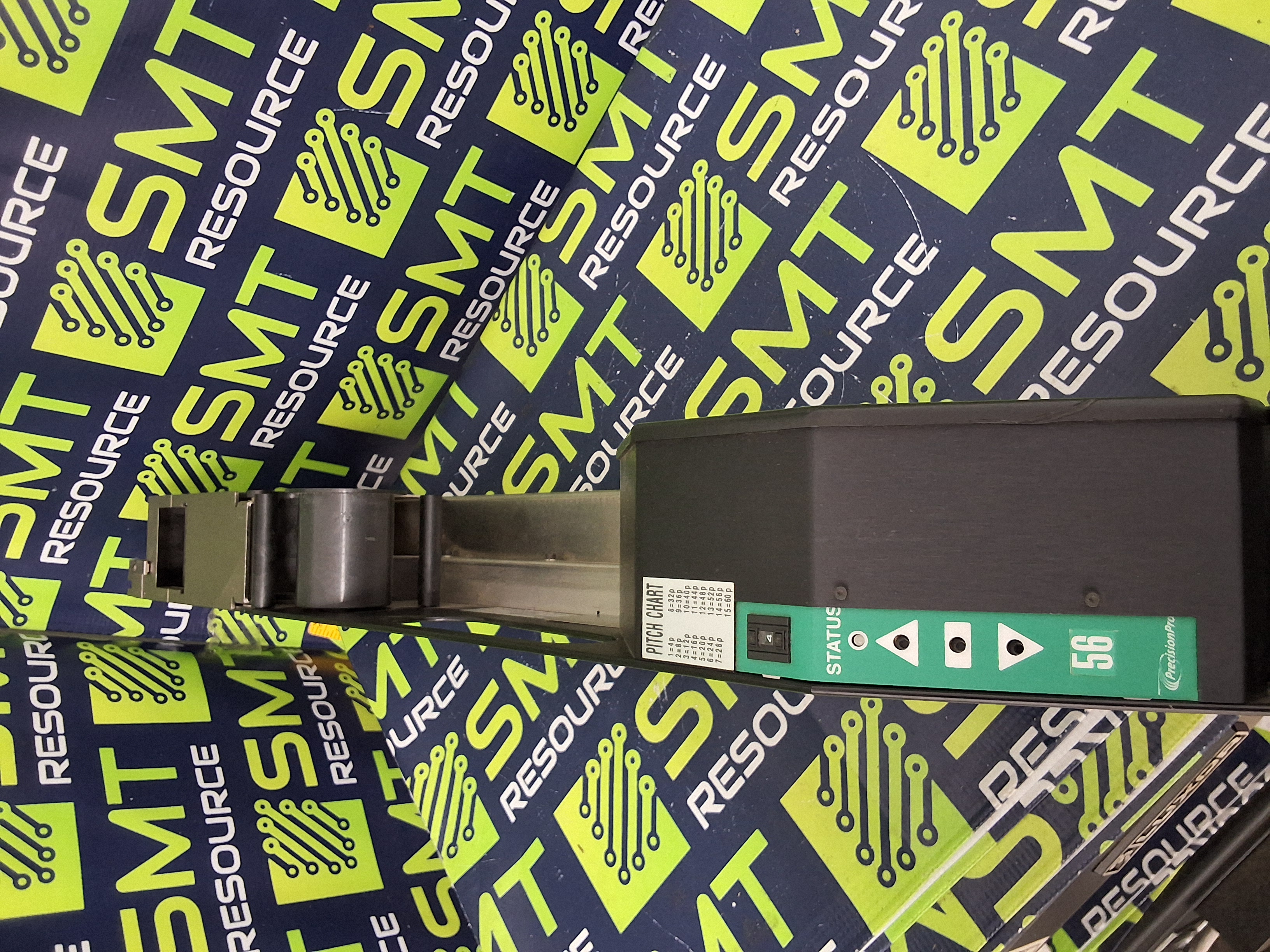 Used UNIVERSAL INSTRUMENTS 49680903 56mm GREEN PRECISION PRO MULTI-PITCH ELECTRONIC TAPE FEEDER