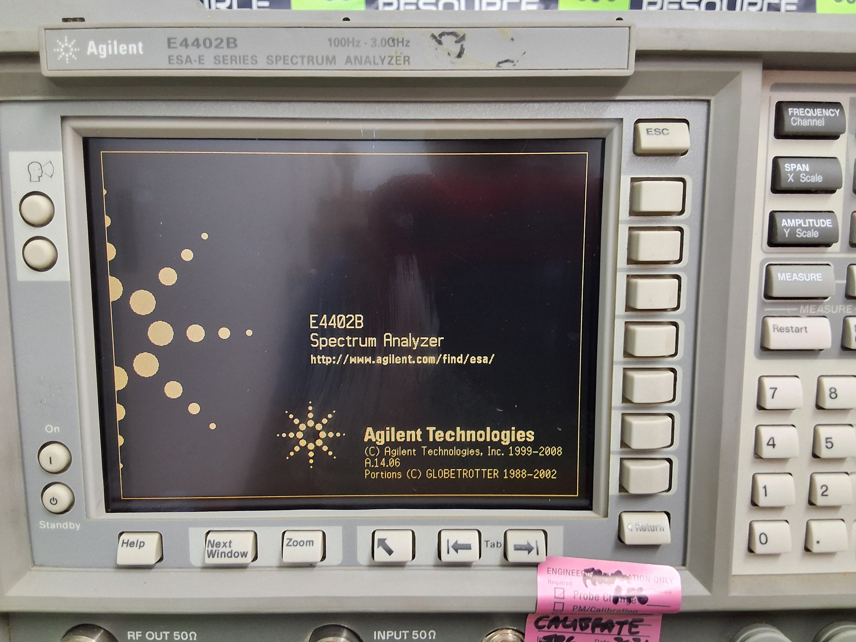 Used AGILENT E4402B ESA-E SERIES SPECTRUM ANALYZER 100Hz - 3.0GHz - MADE IN USA