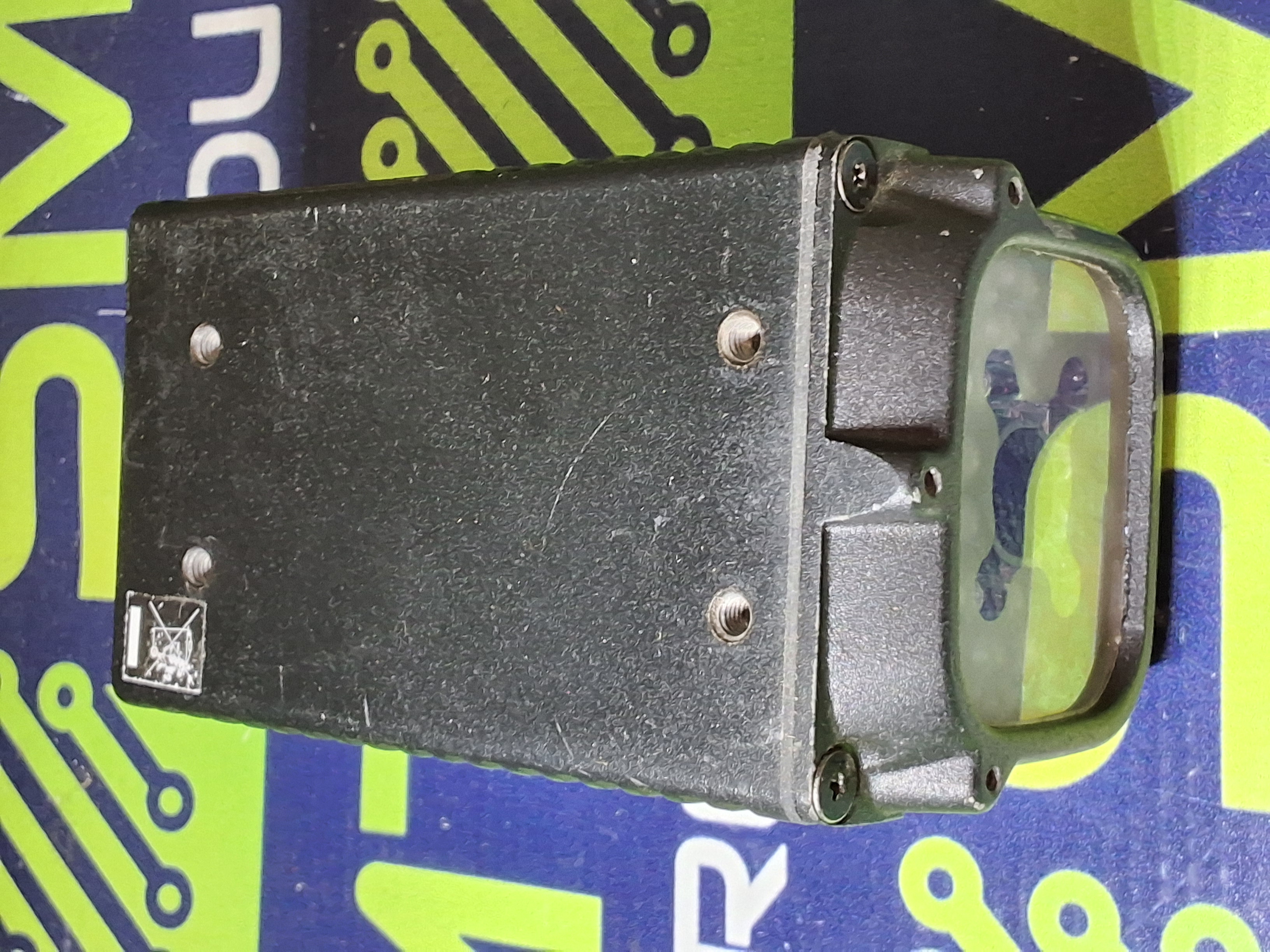 Used Microscan Fis-6700-0002G Sensor Barcode Scanner Quadrus Microscan M/4.0" 101.6mm