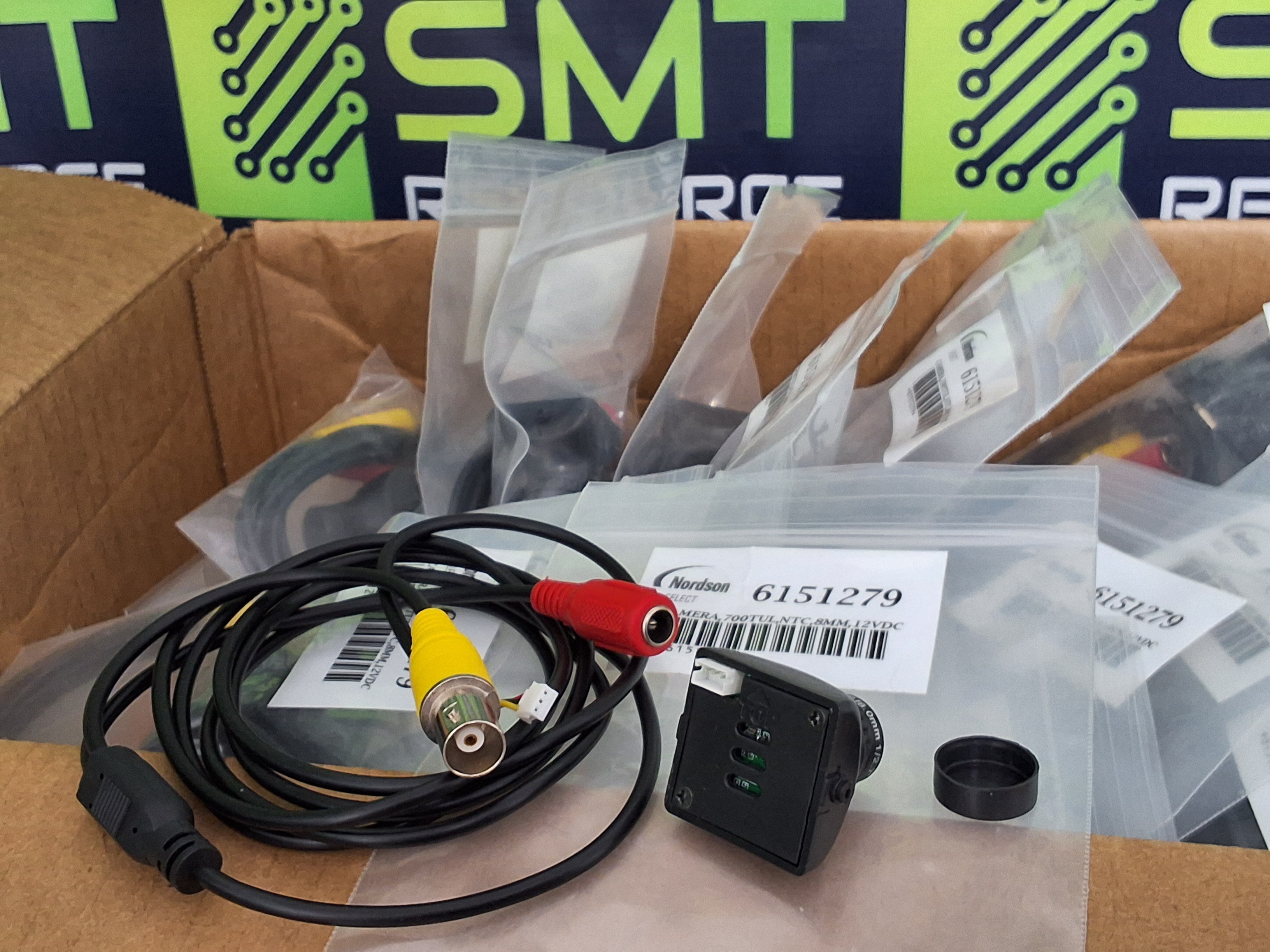 NORDSON 6151279 PROCESS CAMERA REPLACEMENT KIT 6150897 - 1080p 12VDC 8mm - BRAND NEW