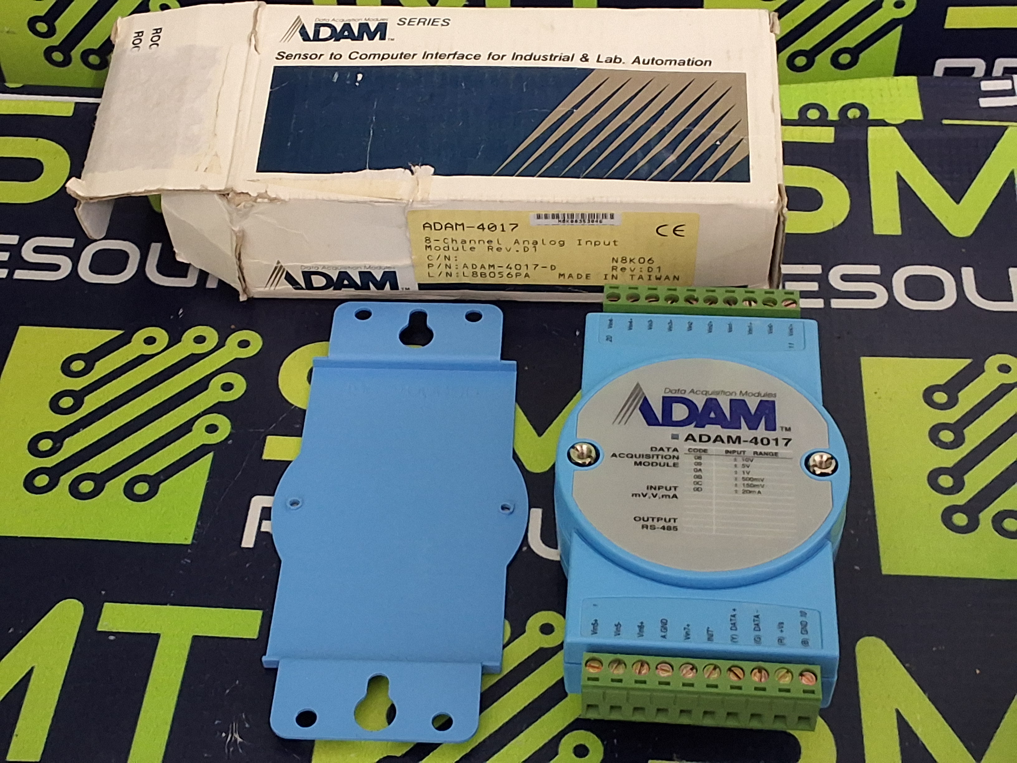 ADVANTECH ADAM-4017 DATA ACQUISITION MODULE