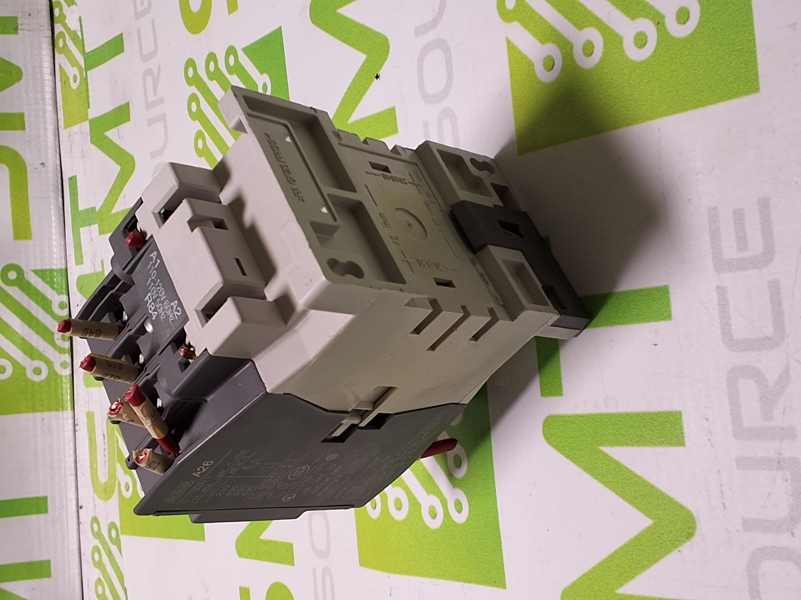 Used ABB A26-40-00 CONTACTOR A26 45A 600VAC