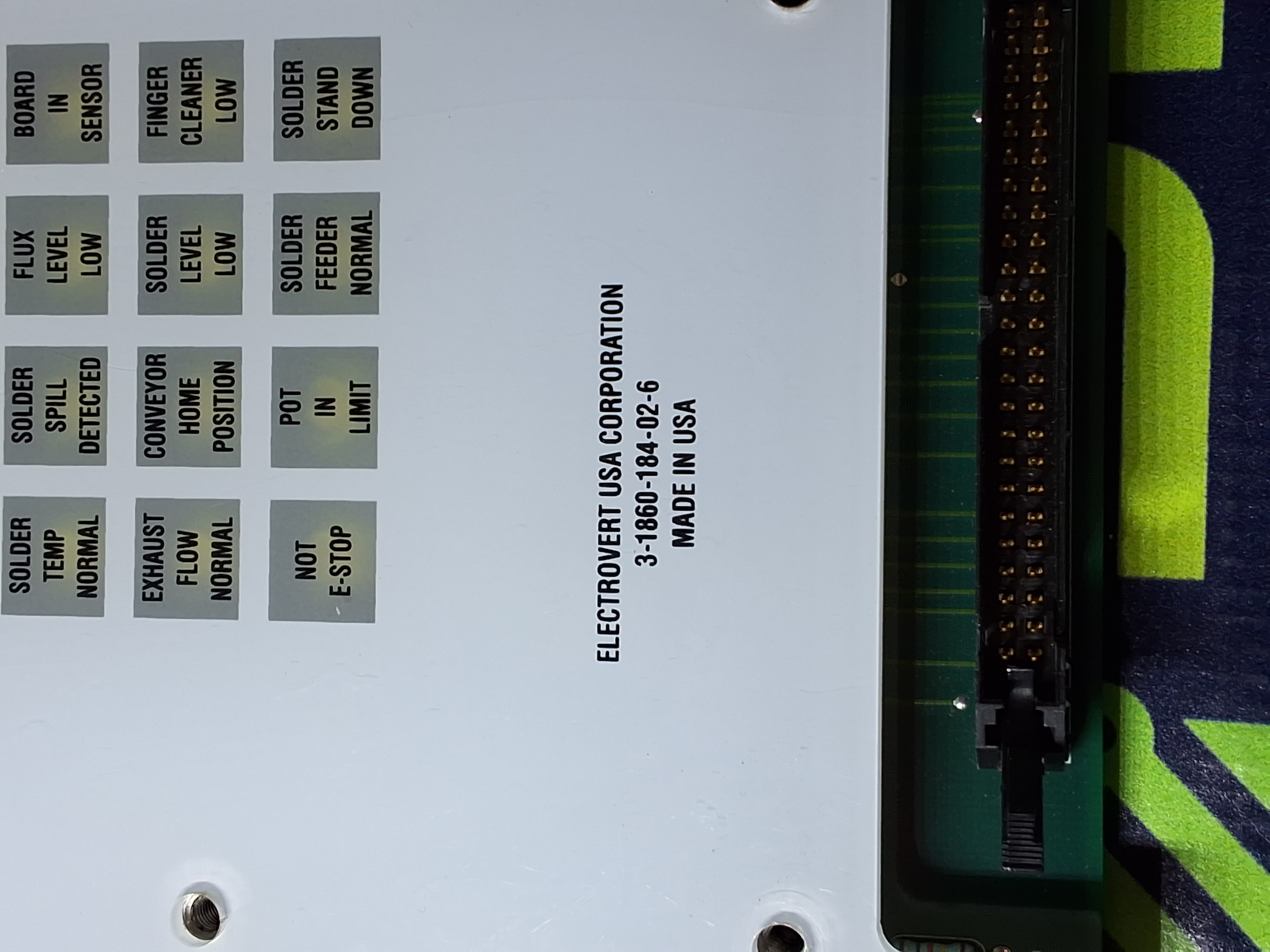 Used ELECTROVERT I/O INTERFACE BOARD