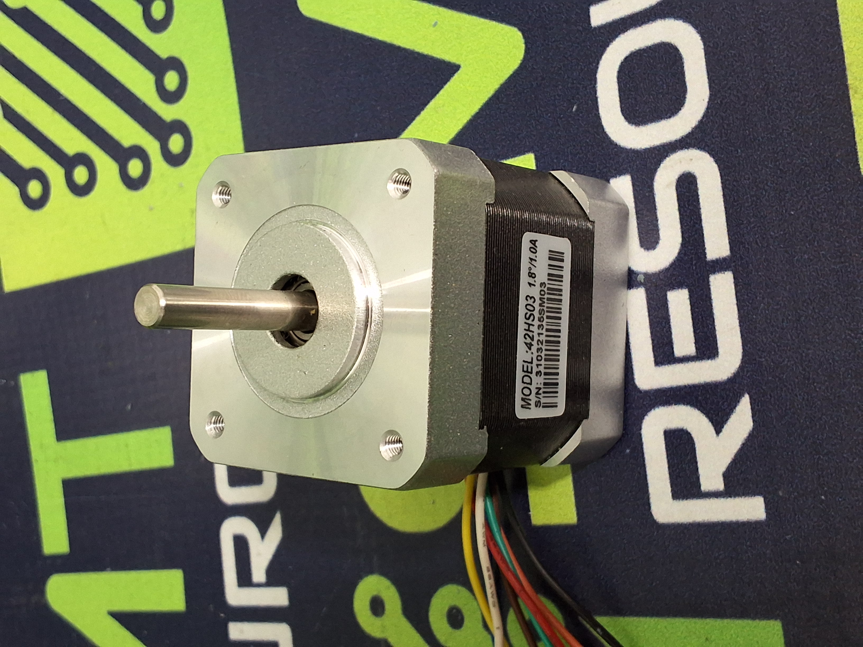 Used LEADSHINE 42HS03 STEPPING MOTOR 1.8°/1.0A