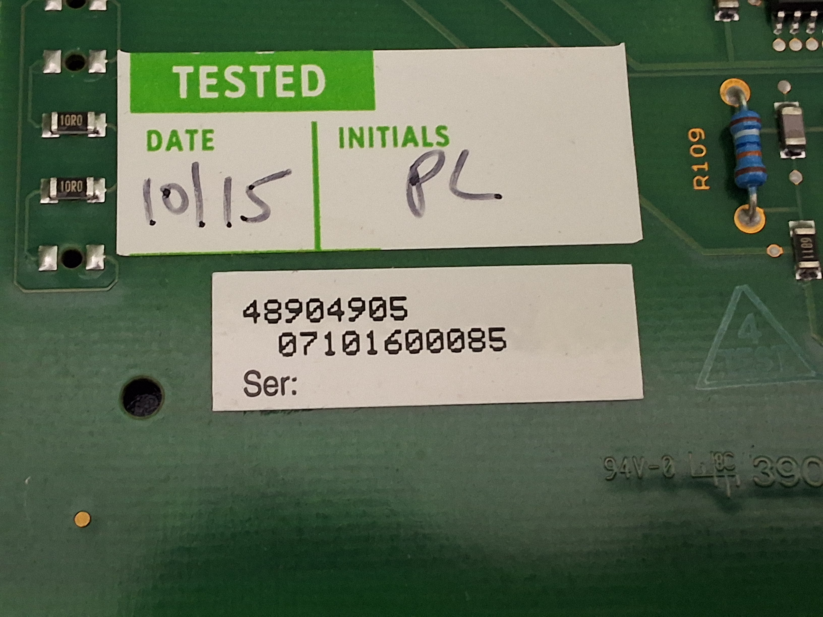Used PARKER 1445.117.01 CIRCUIT BOARD 48904905