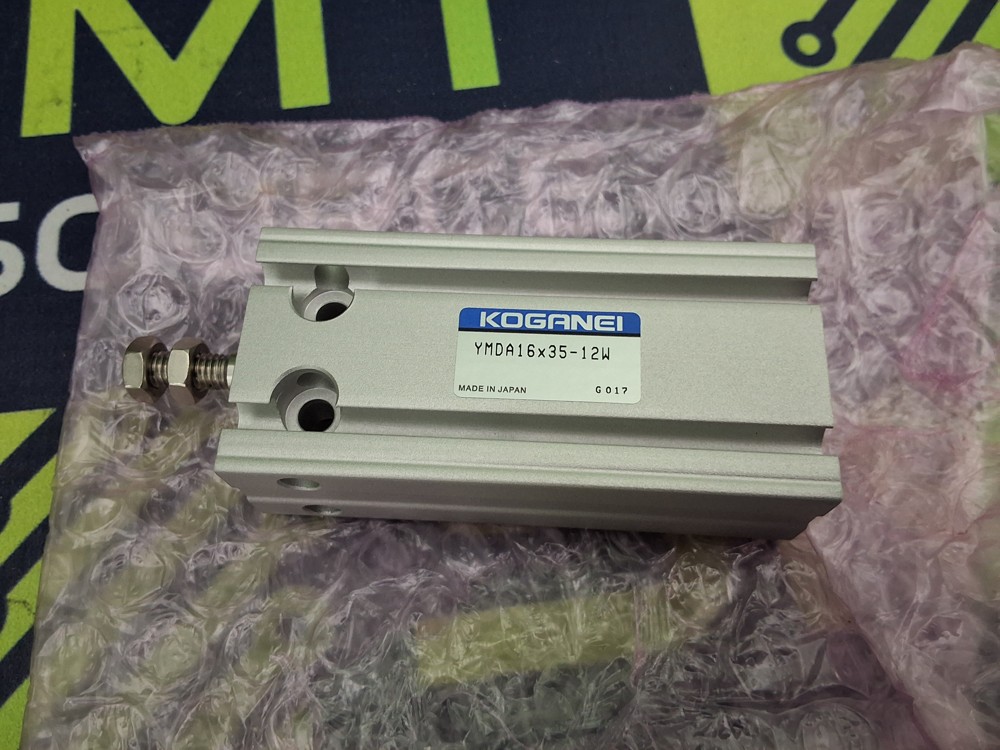 KOGANEI YMDA16x35-12W YAMAHA KV7-M9283-001 PNEUMATIC AIR CYLINDER - BRAND NEW