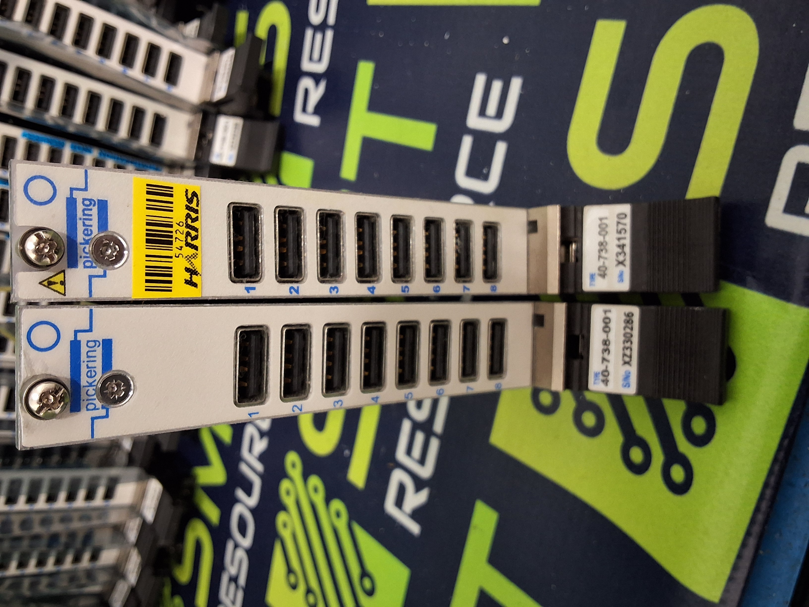 Used PICKERING 40-738-001 PXI 8-PORT USB 2.0 HUB MODULE WITH CONNECT/DISCONNECT