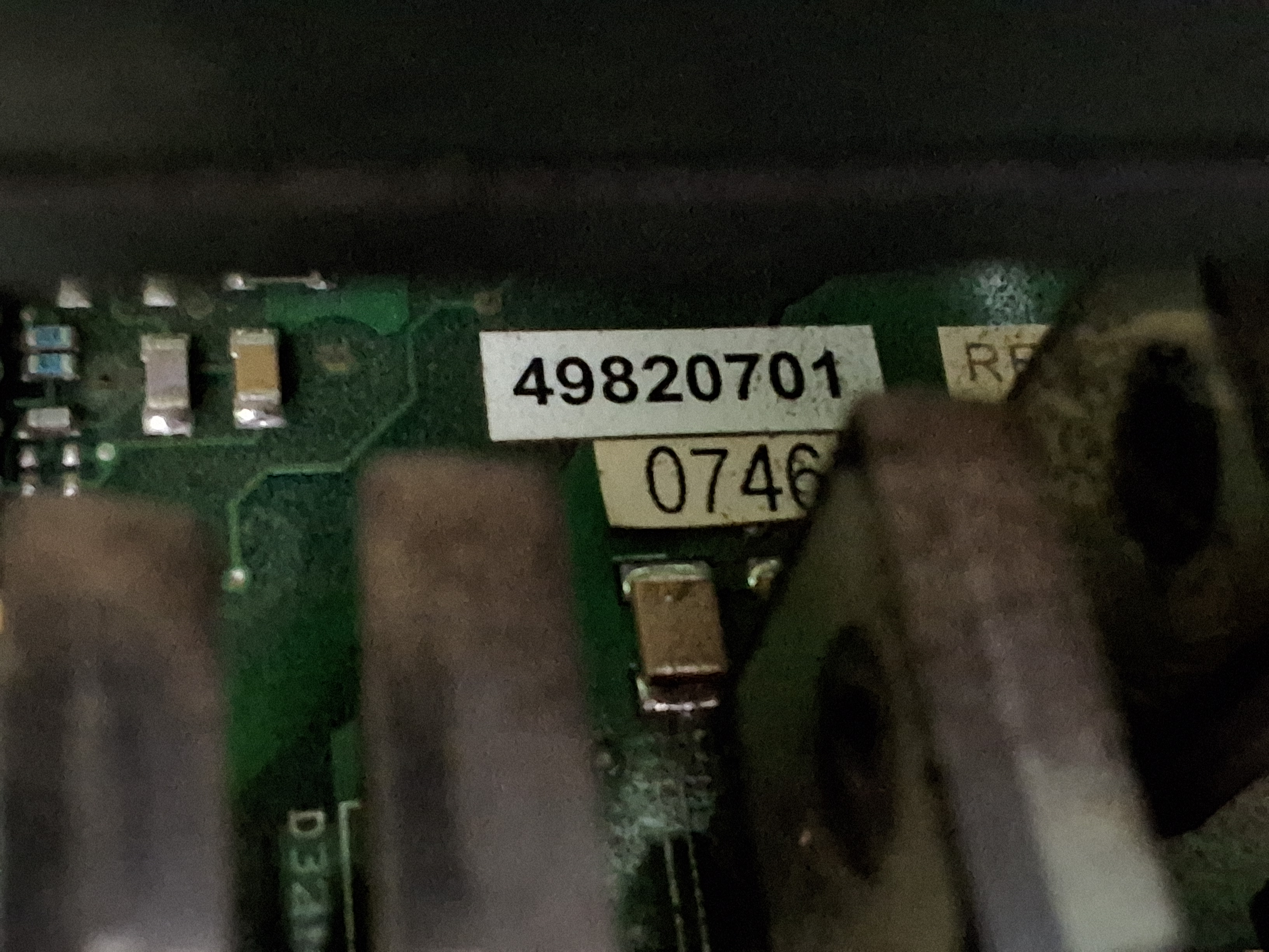 Used UNIVERSAL INSTRUMENTS 49820701 / 49820702 HIGH-VOLTAGE POWER SUPPLY