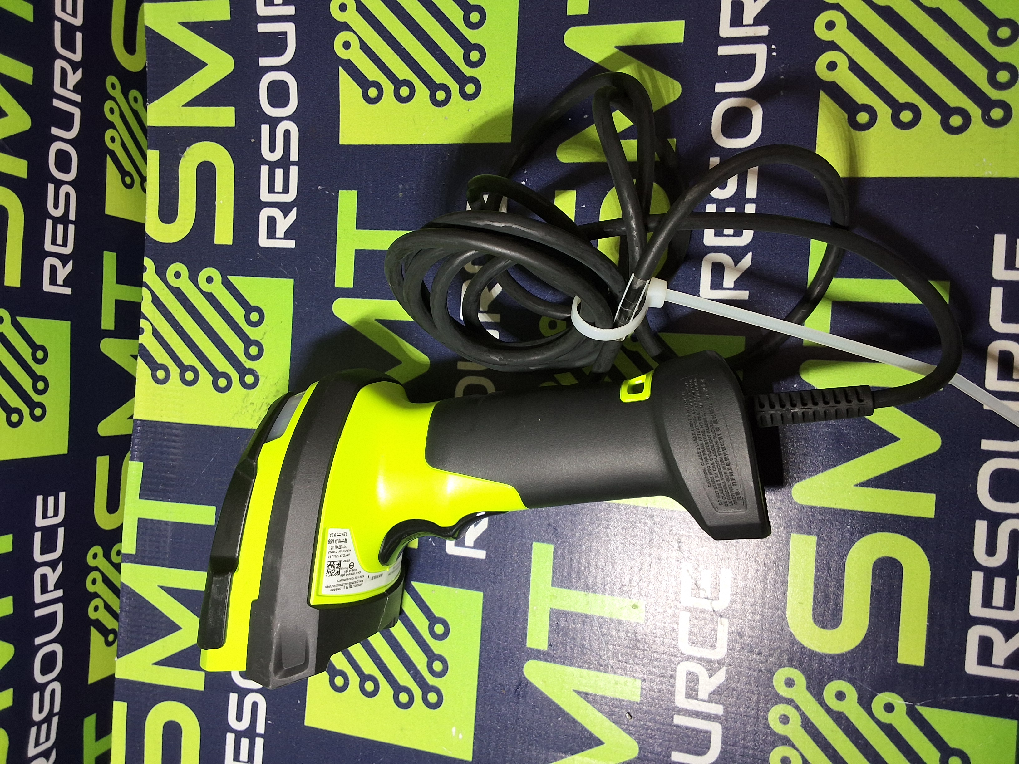 Used ZEBRA HD DS3608 ULTRA RUGGED 2D BARCODE SCANNER DS3608-HD20003VZWW