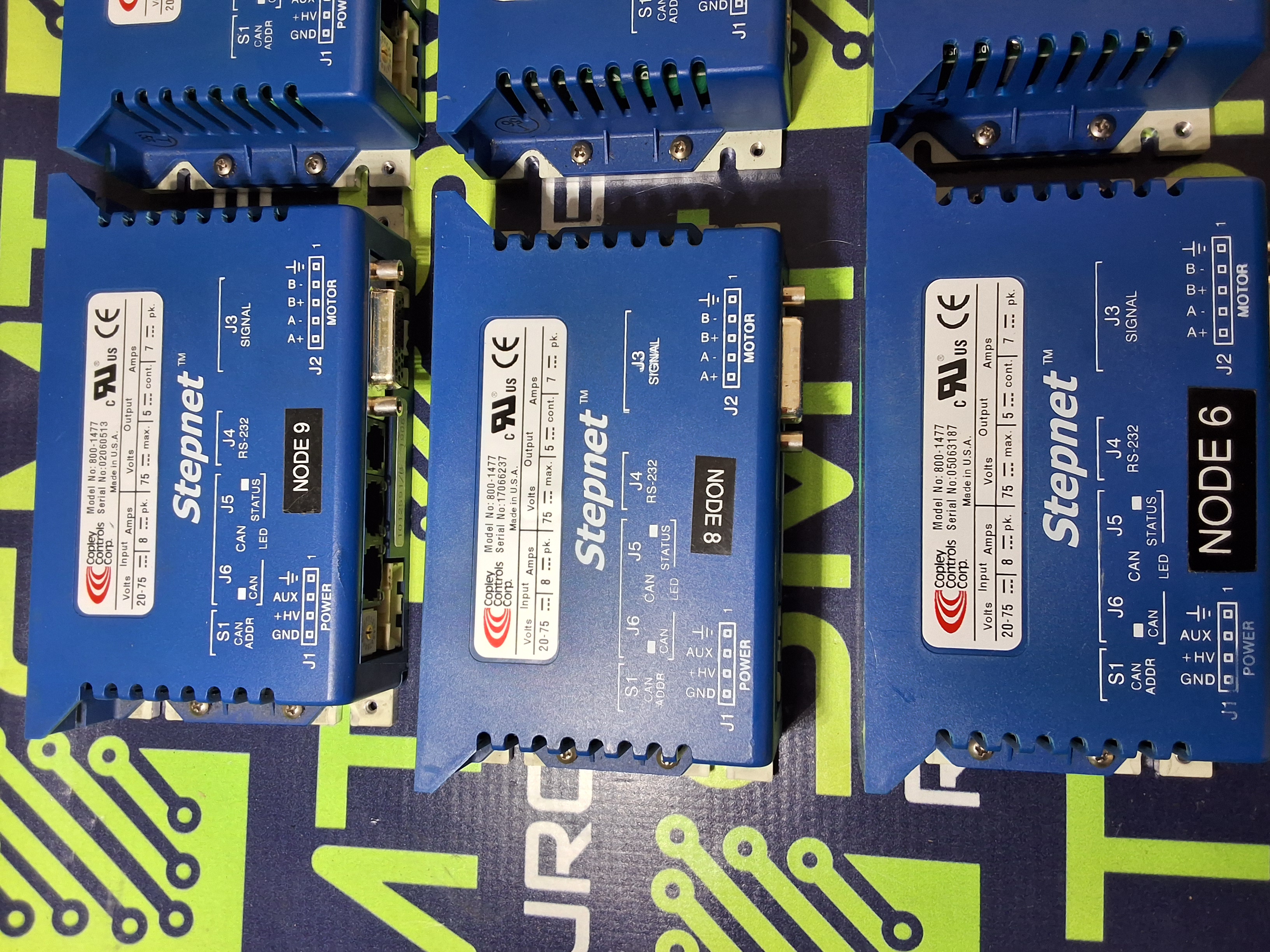 Used COPLEY CONTROLS CORP. 800-1477 STEPNET CONTROLLER