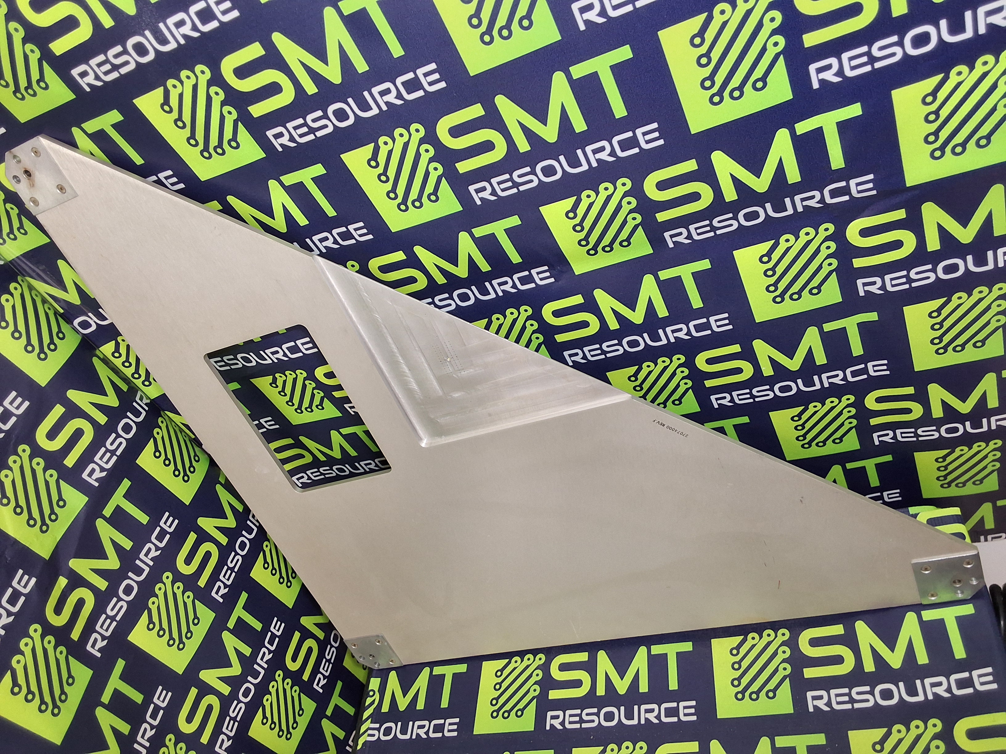 Used UNIVERSAL INSTRUMENTS 27074000 BEC BOARD ERROR CORRECTION ALIGNMENT PLATE 