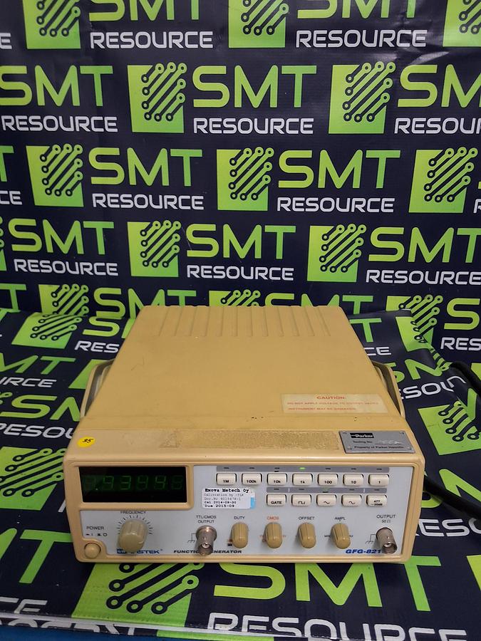 Used INSTEK GFG-8216A FUNCTION GENERATOR 3 MHZ