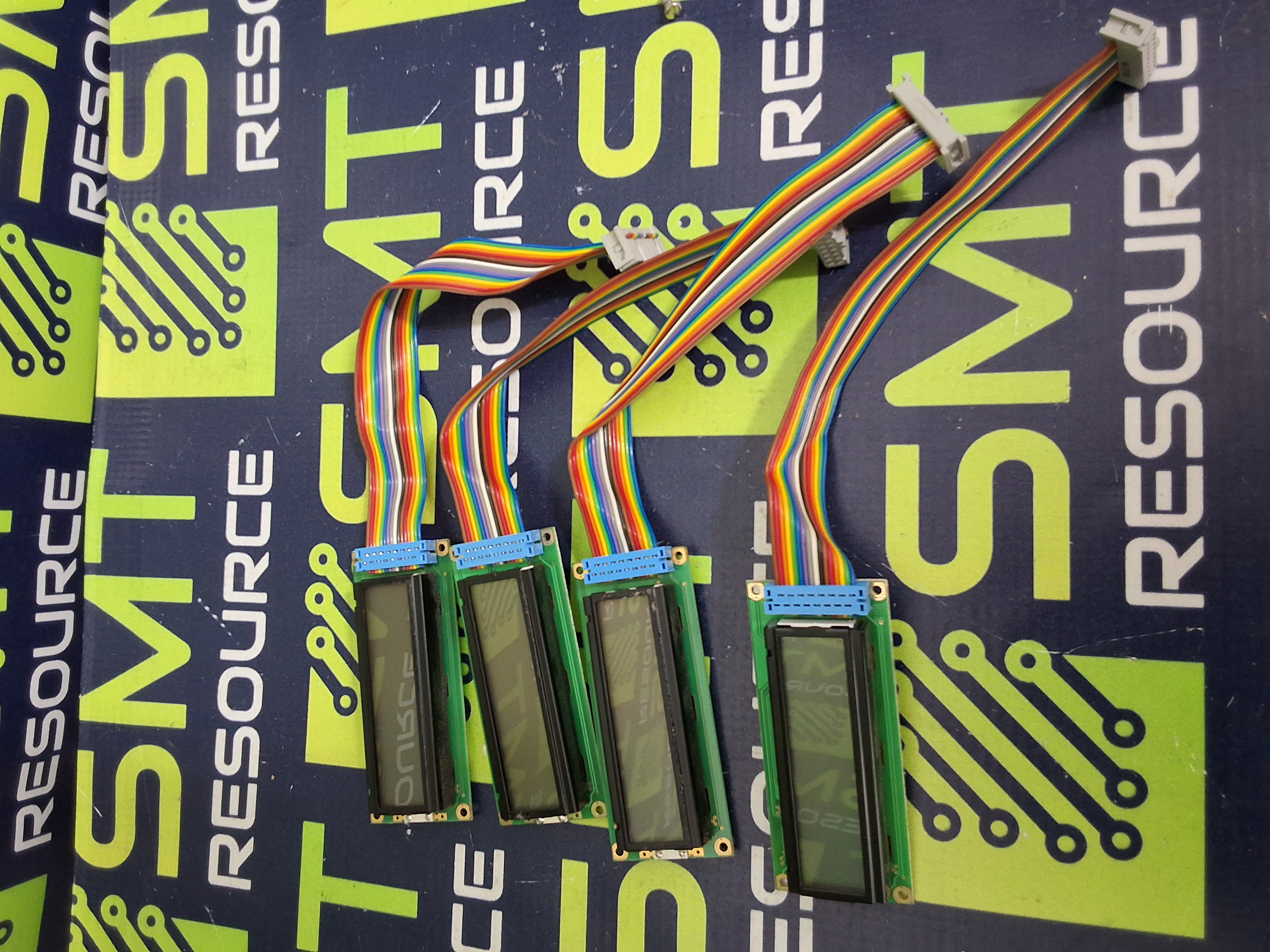 Used POWERTIP PC1602-H LCD DISPLAY PANEL WITH RIBBON CABLE