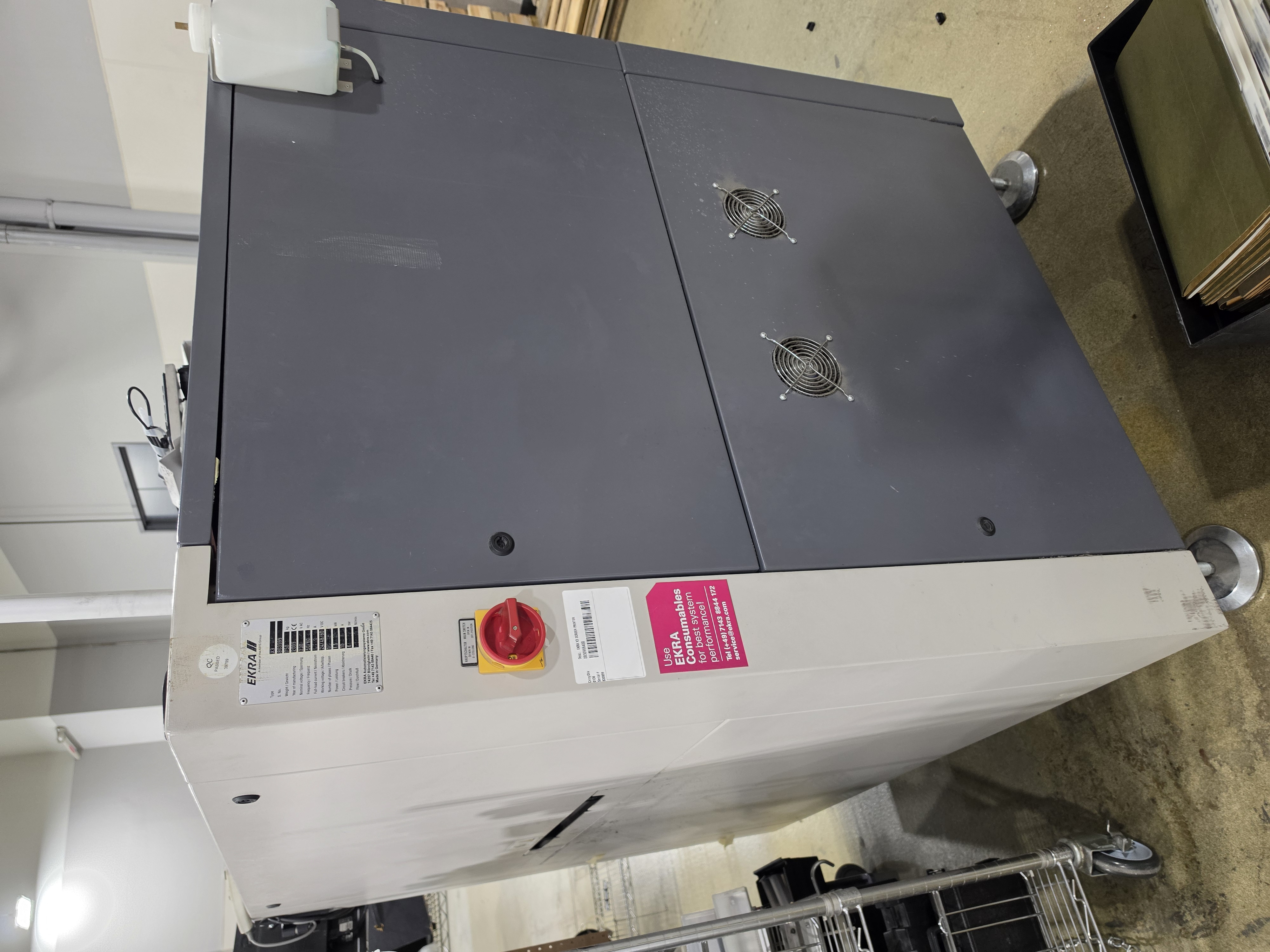Used EKRA X3 Screen Printer