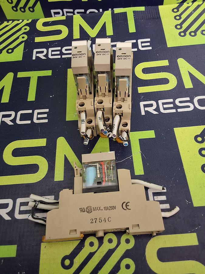Used OMRON G2R-1-SN GENERAL PURPOSE RELAY 24VDC WITH 10A 250V BASE