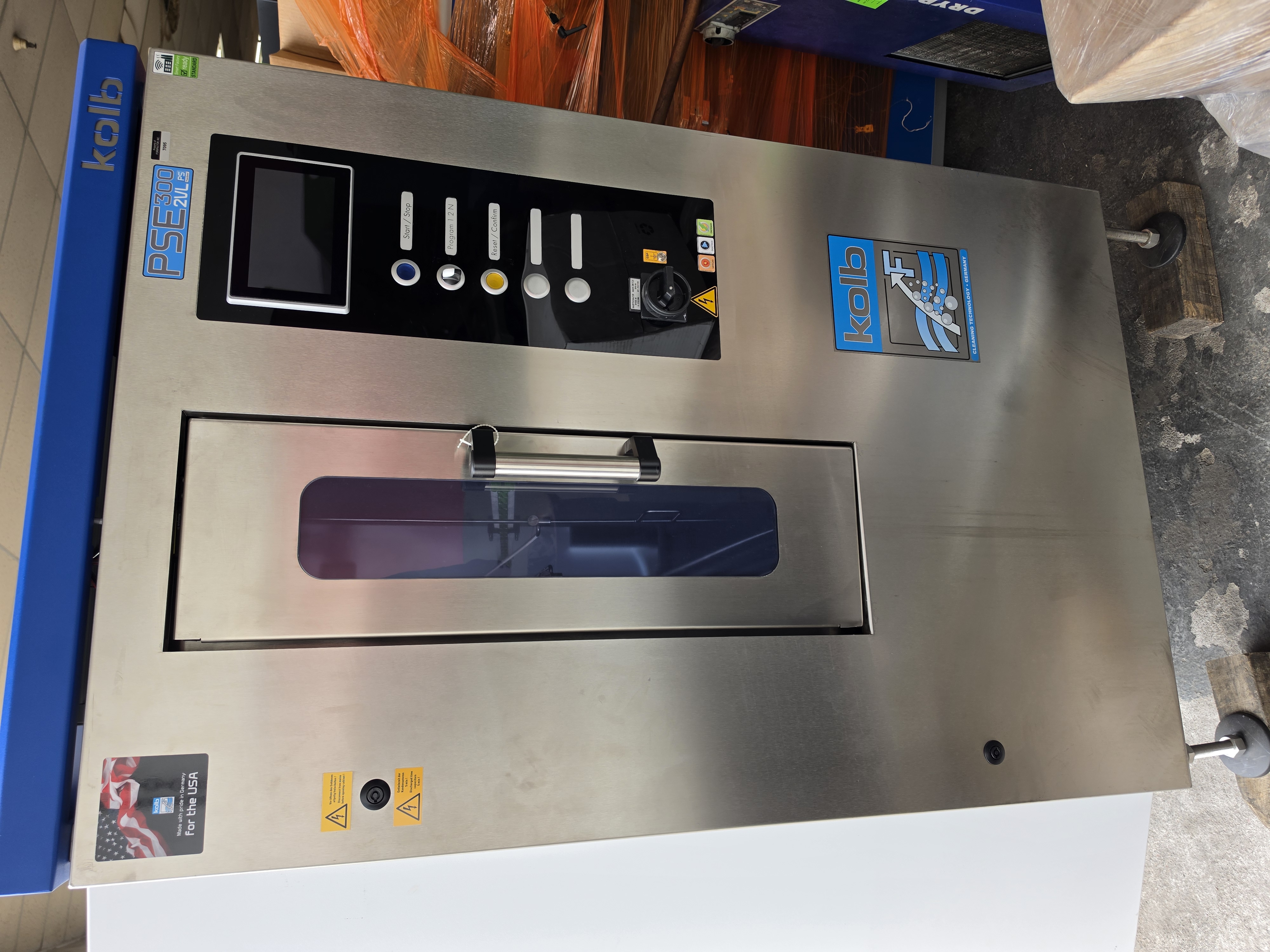 Used Kolb PSE 300 2VL Fully Automatic Stencil Cleaning System