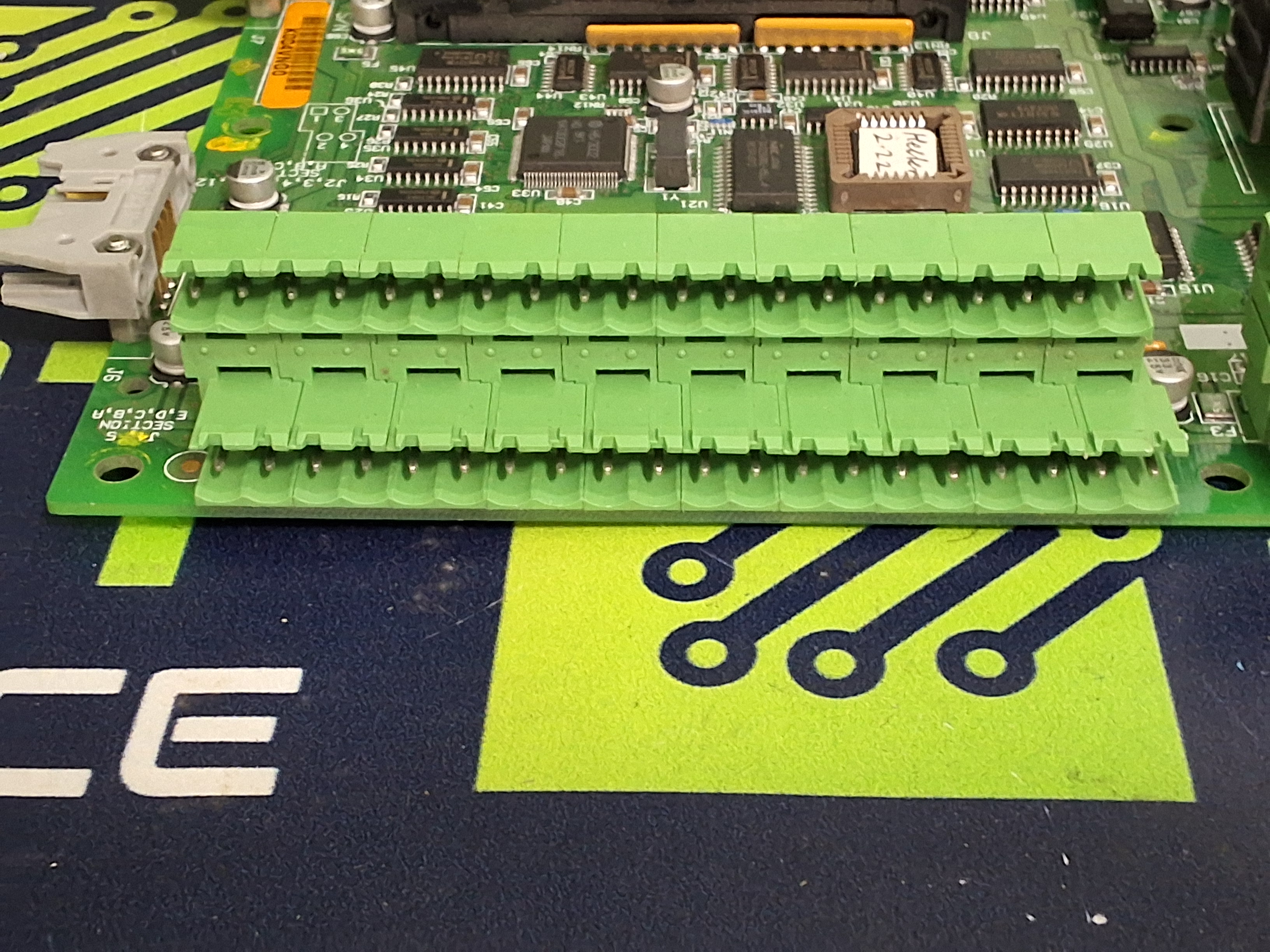 Used HELLER PL10-28981HMB MOTHER BOARD AND MAIN CONTROL BOARD HELLER 4-28981-2