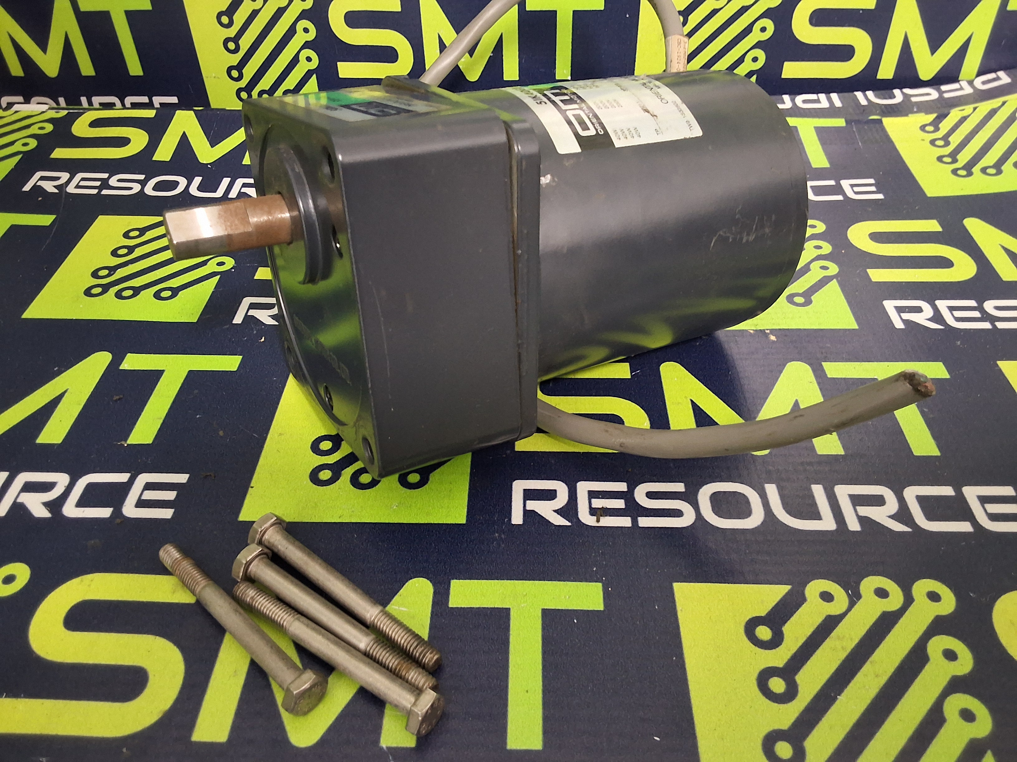 Used ORIENTAL MOTOR 5IK40GN-SH INDUCTION MOTOR WITH 5GN15KA GEAR HEAD