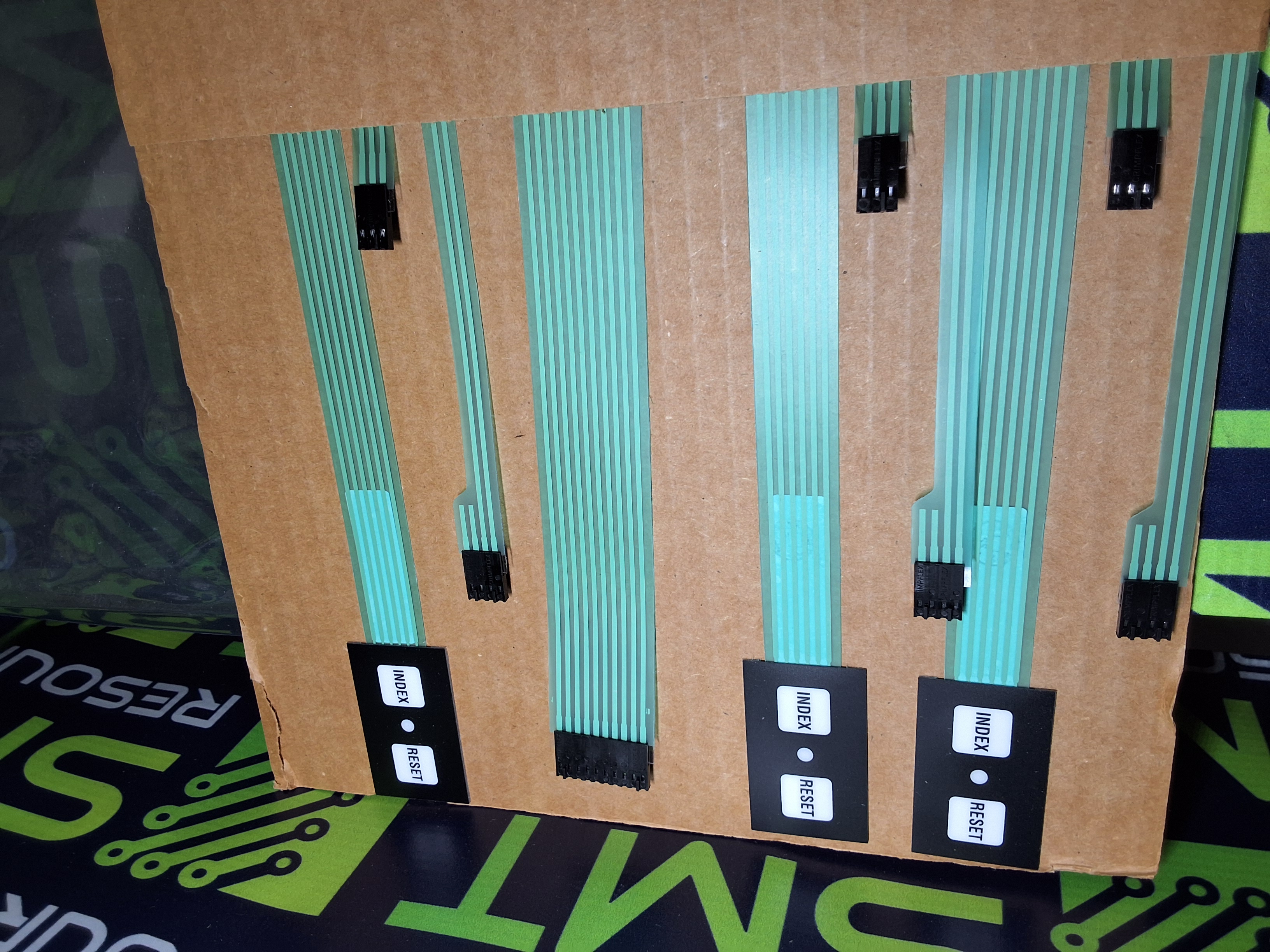 UNIVERSAL INSTRUMENTS CE00-60-08228 FEEDER SWITCH MEMBRANE PANEL CABLE RPC III - BRAND NEW