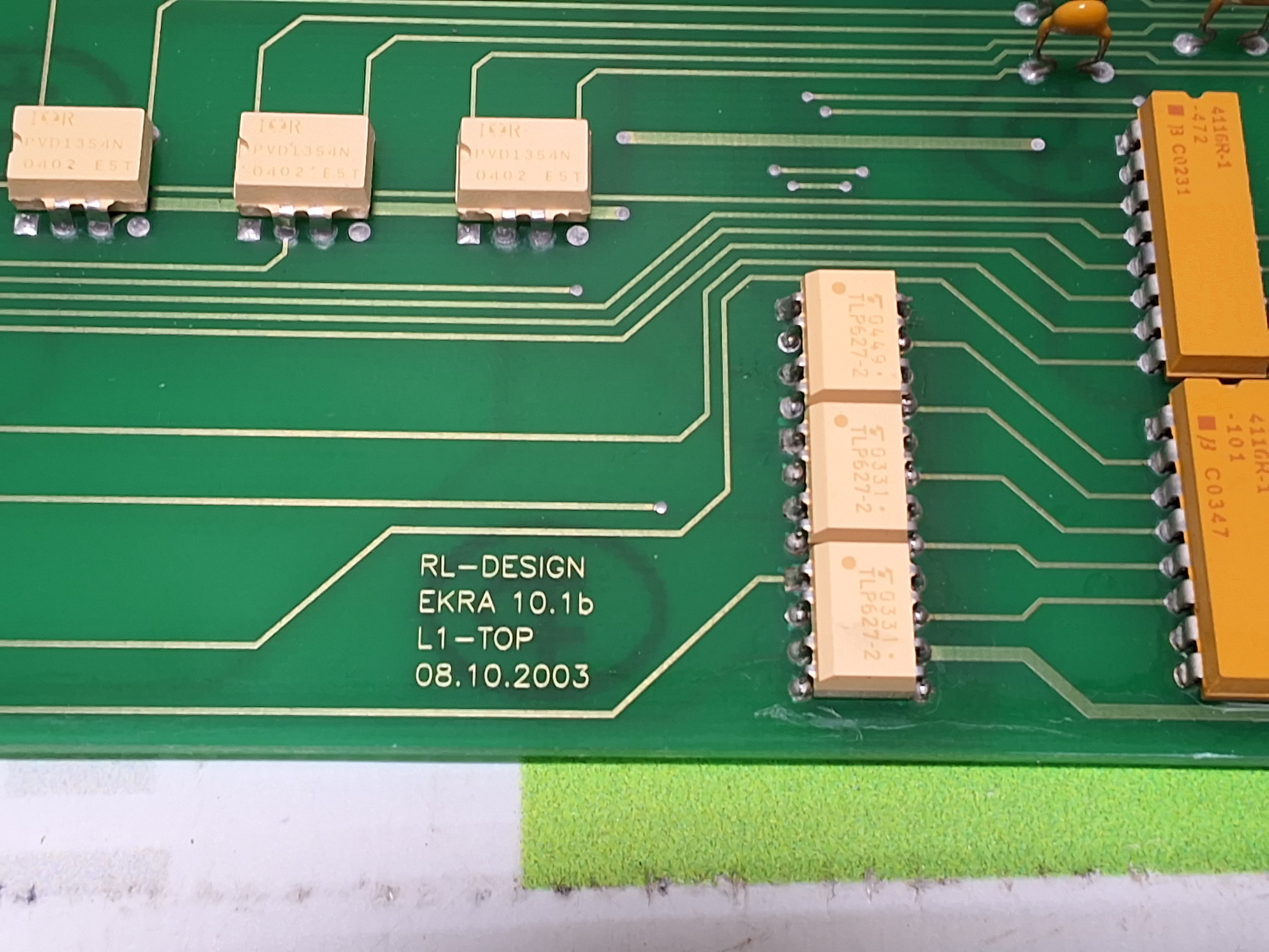 Used EKRA 10.1b CIRCUIT BOARD