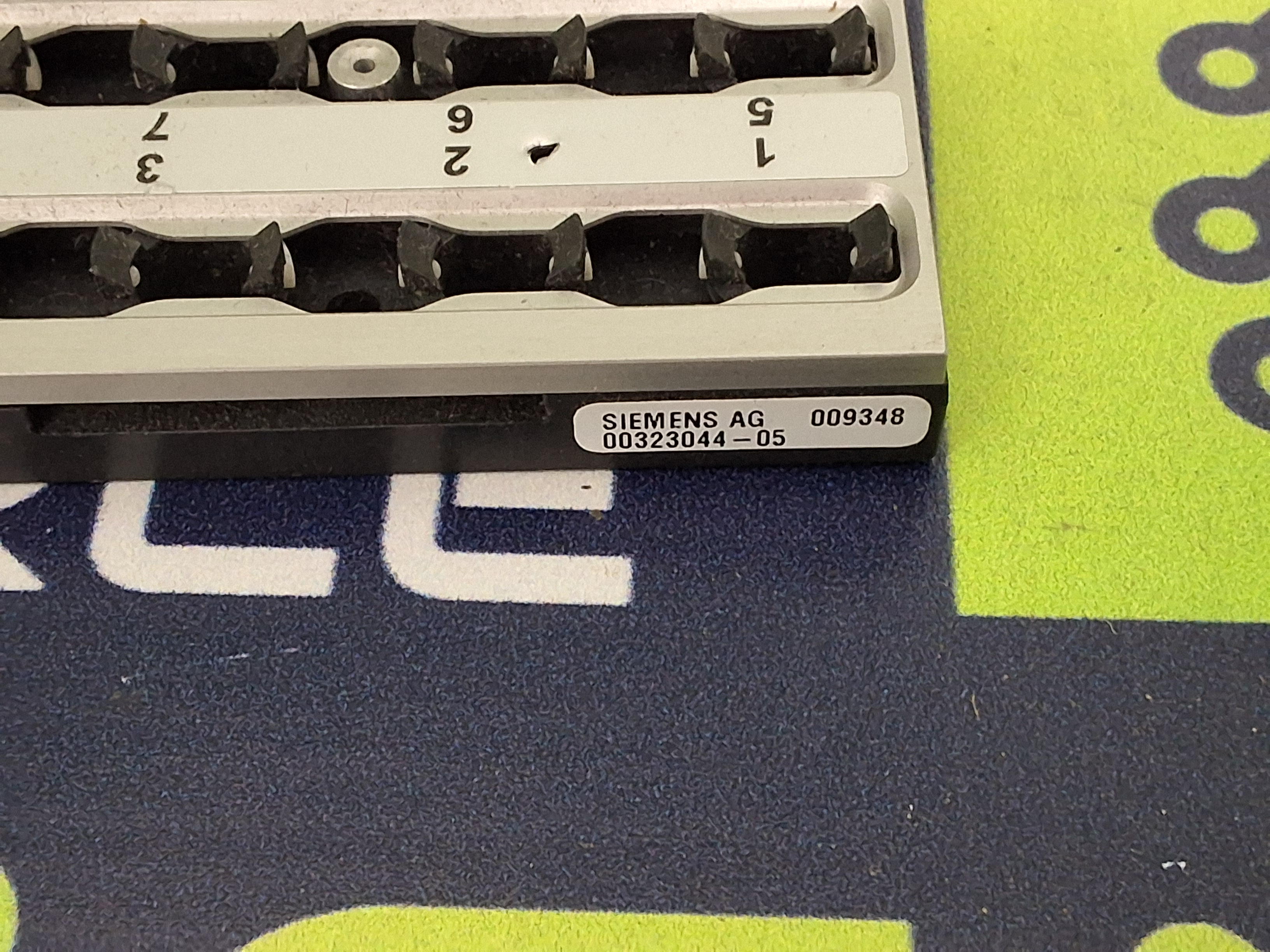 Used SIEMENS 00323044-03 NOZZLE MAGAZINE / NOZZLE CHANGER HOLDER
