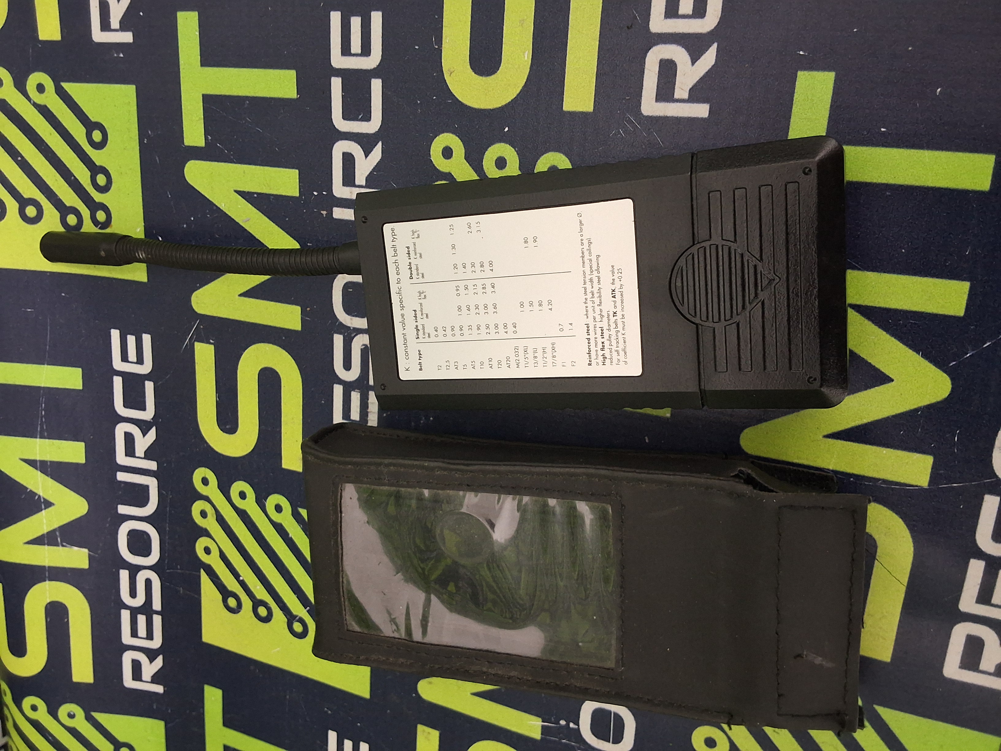 Used MULCO / BINDER MAGNETIC TENSION METER SM3 WITH CASE