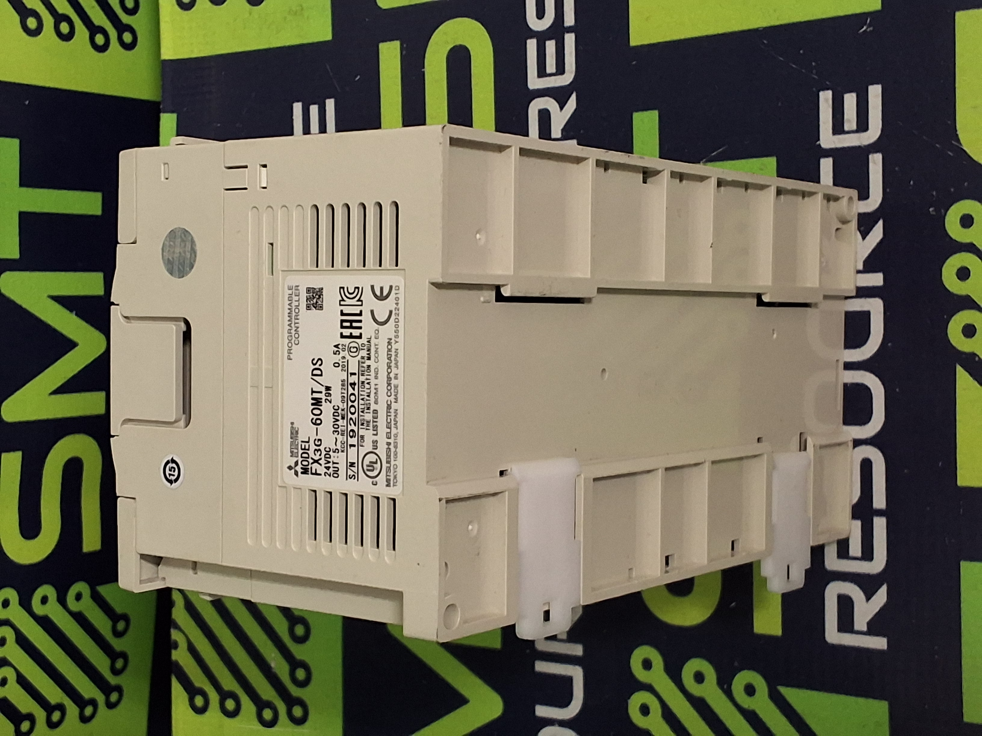 Used MITSUBISHI FX3G-60M PROGRAMMABLE LOGIC CONTROLLER PLC MELSEC SERIES