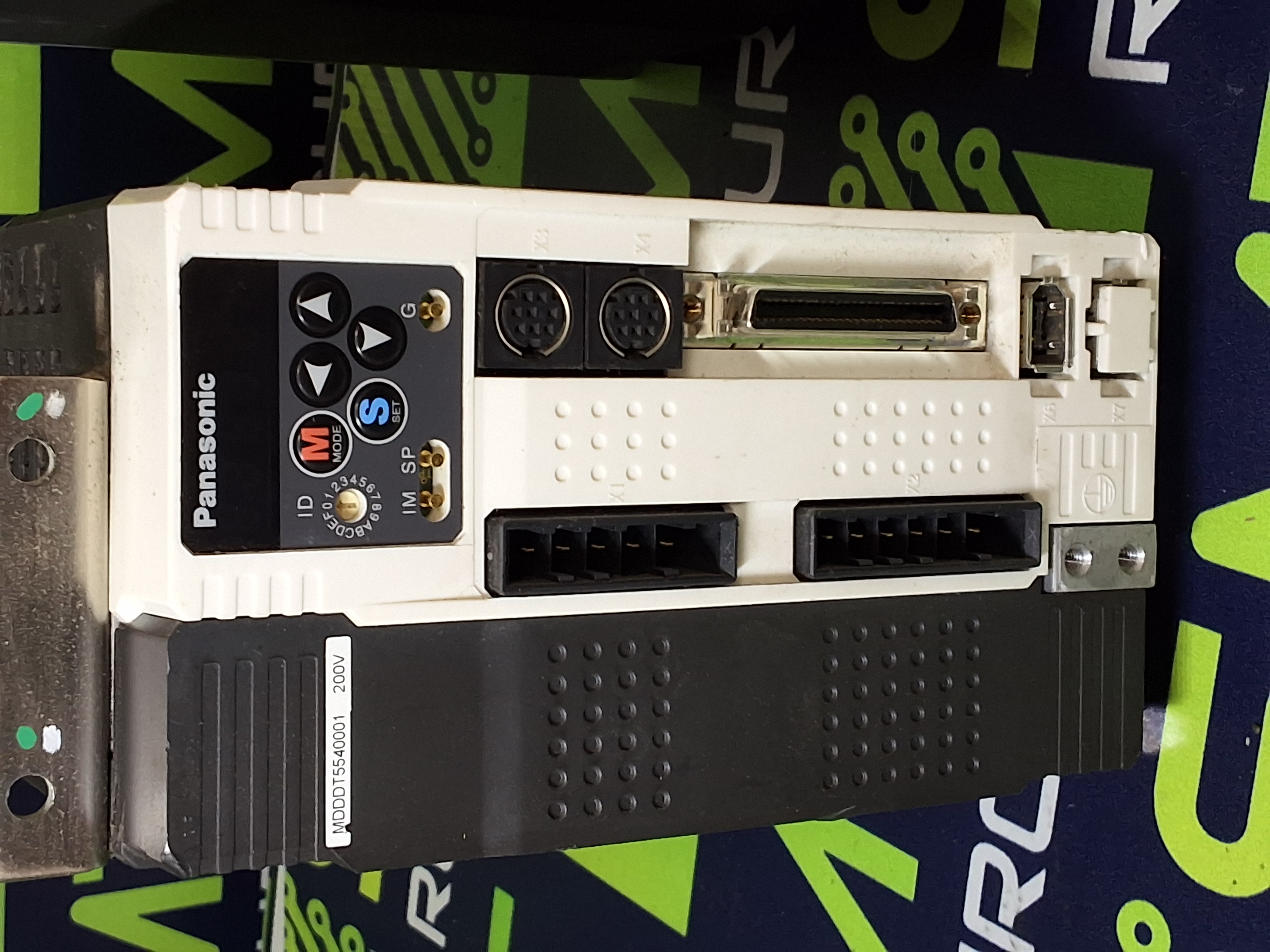 Used PANASONIC MDDDT5540001 AC SERVO DRIVER
