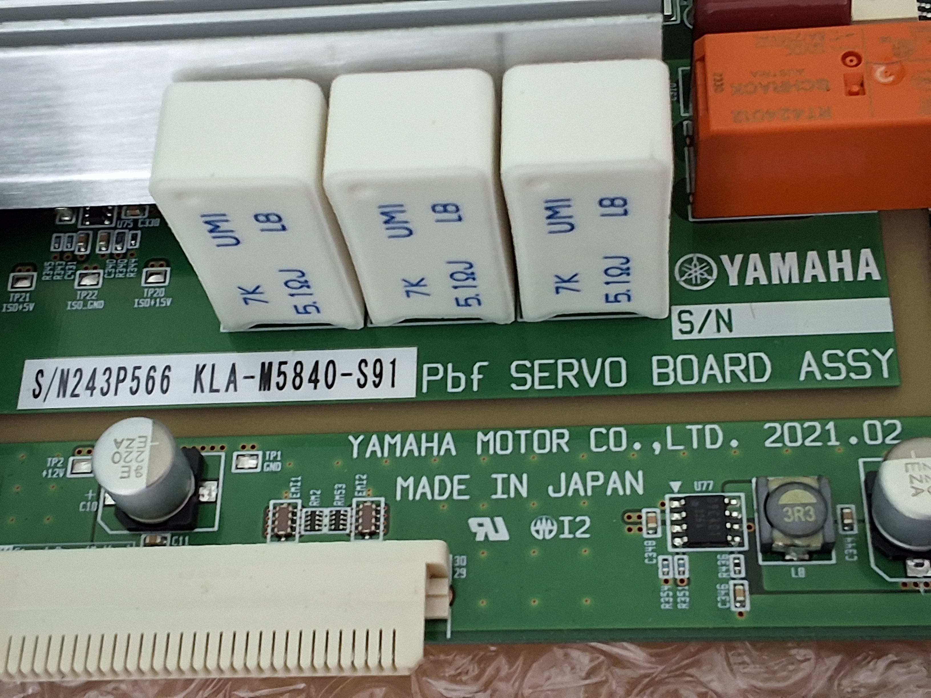 YAMAHA KLA-M5840-S91 / KLA-M5841-150 SERVO BOARD ASSEMBLY - BRAND NEW