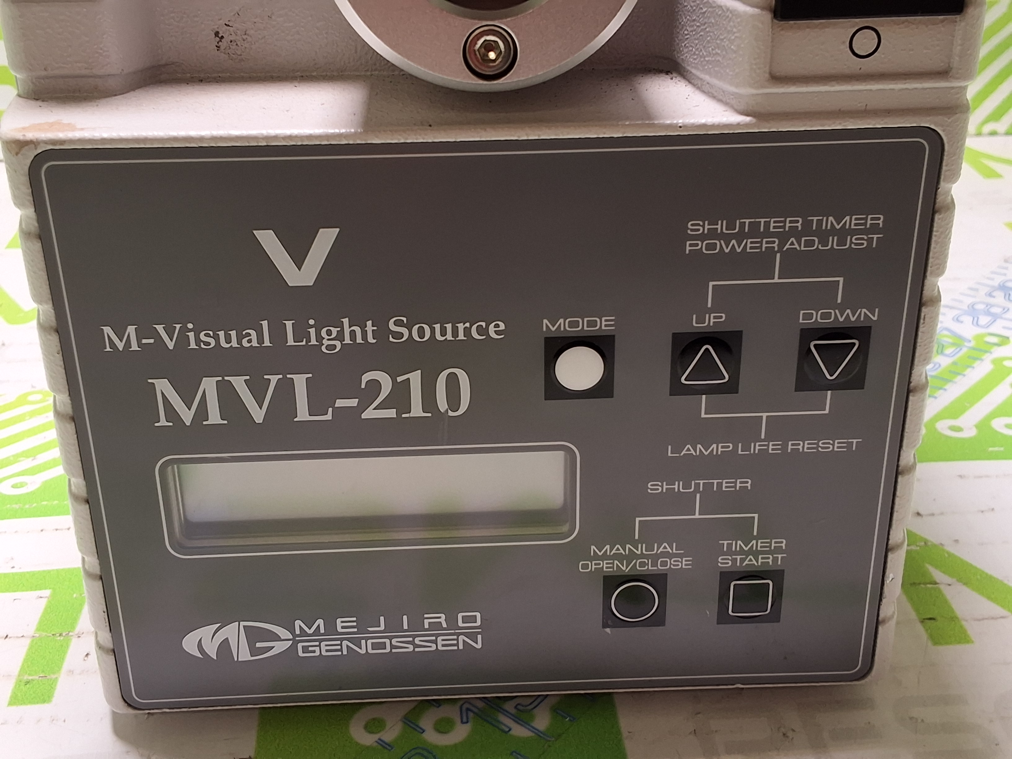 Used MEJIRO M-VISUAL LIGHT SOURCE MVL-210 