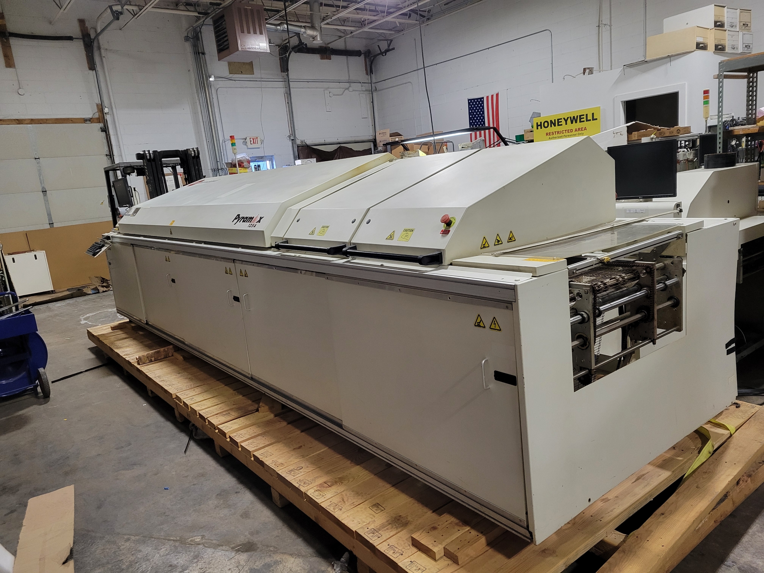 Used BTU Pyramax 125A Reflow Oven