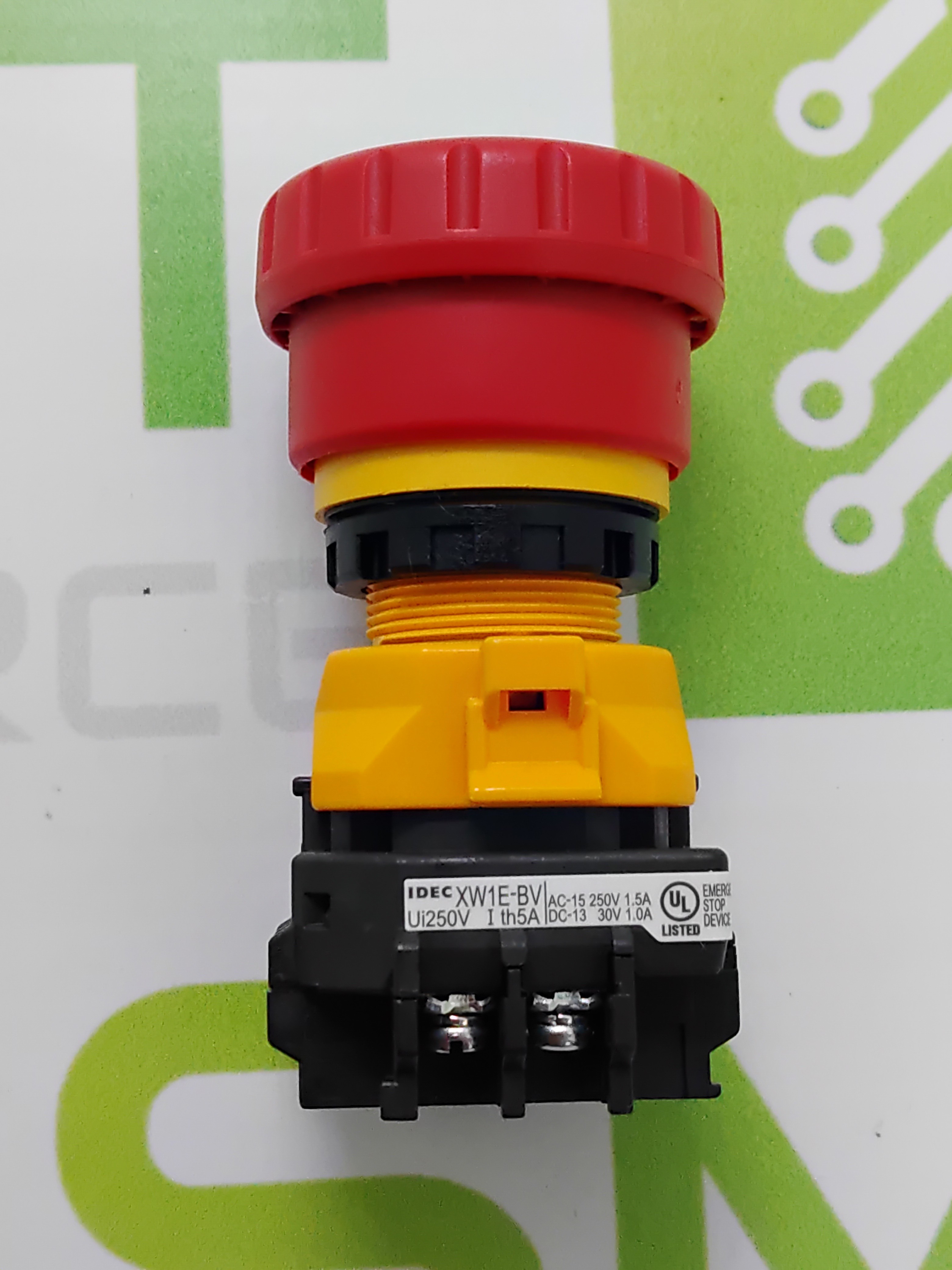 IDEC E STOP SWITCH XW1E-BV402MR