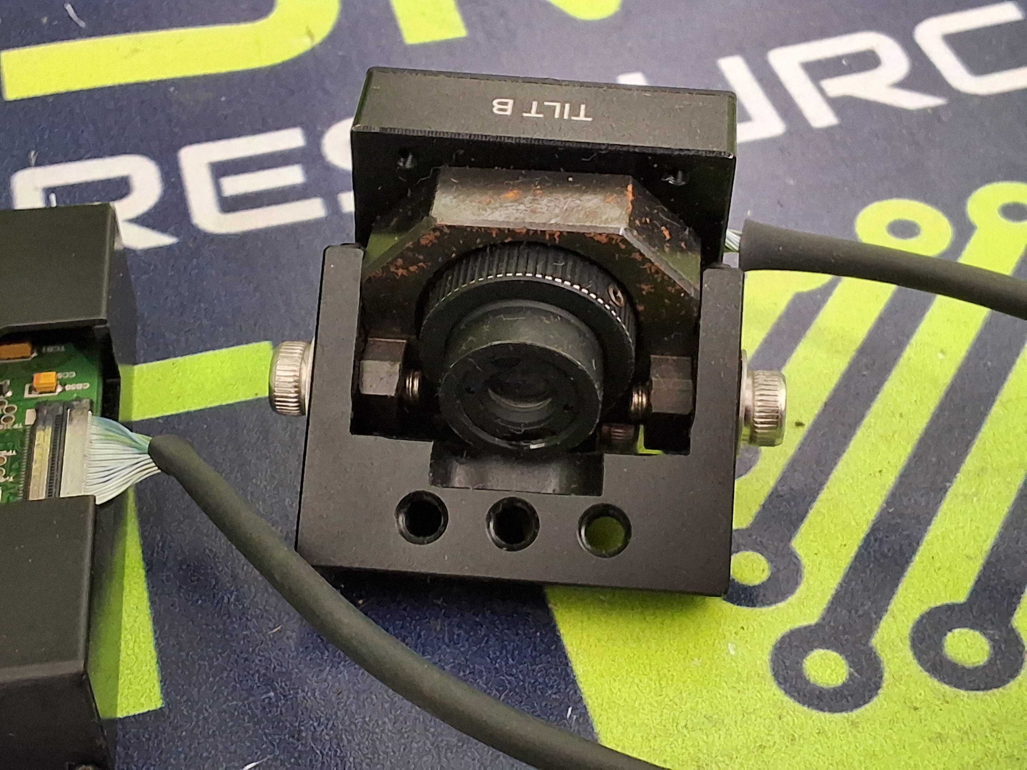 Used ISVI IC-C10 / IC-S10RSB HIGH RESOLUTION CAMERA WITH ISVI IC-C10 CONTROLLER