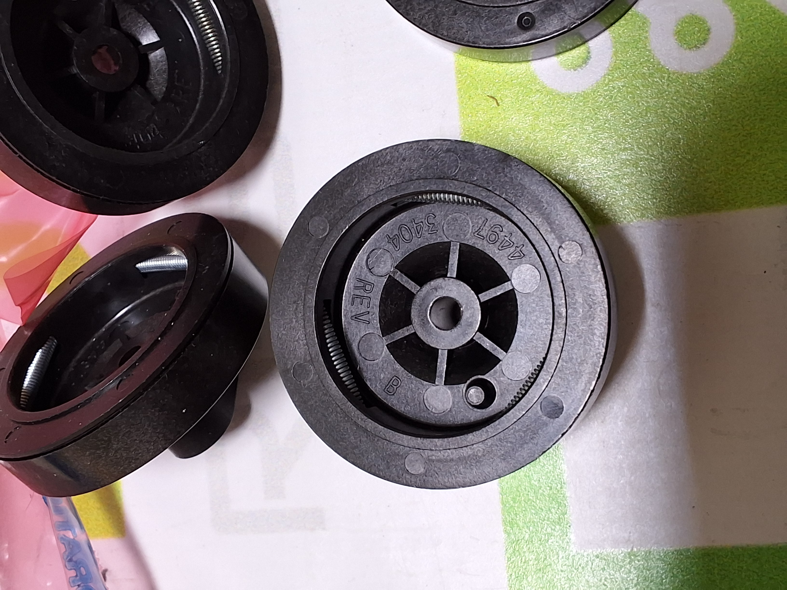 UNIVERSAL INSTRUMENTS 44973405 SPRING ADAPTOR ASSEMBLY 44973404 REV B - BRAND NEW