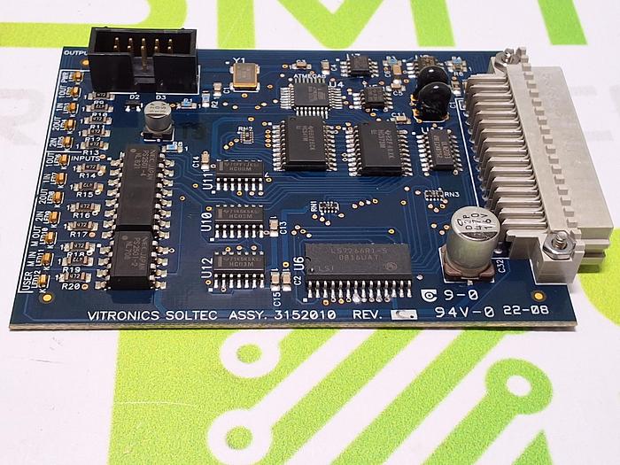 VITRONICS SOLTEC 3152010 CIRCUIT BOARD 