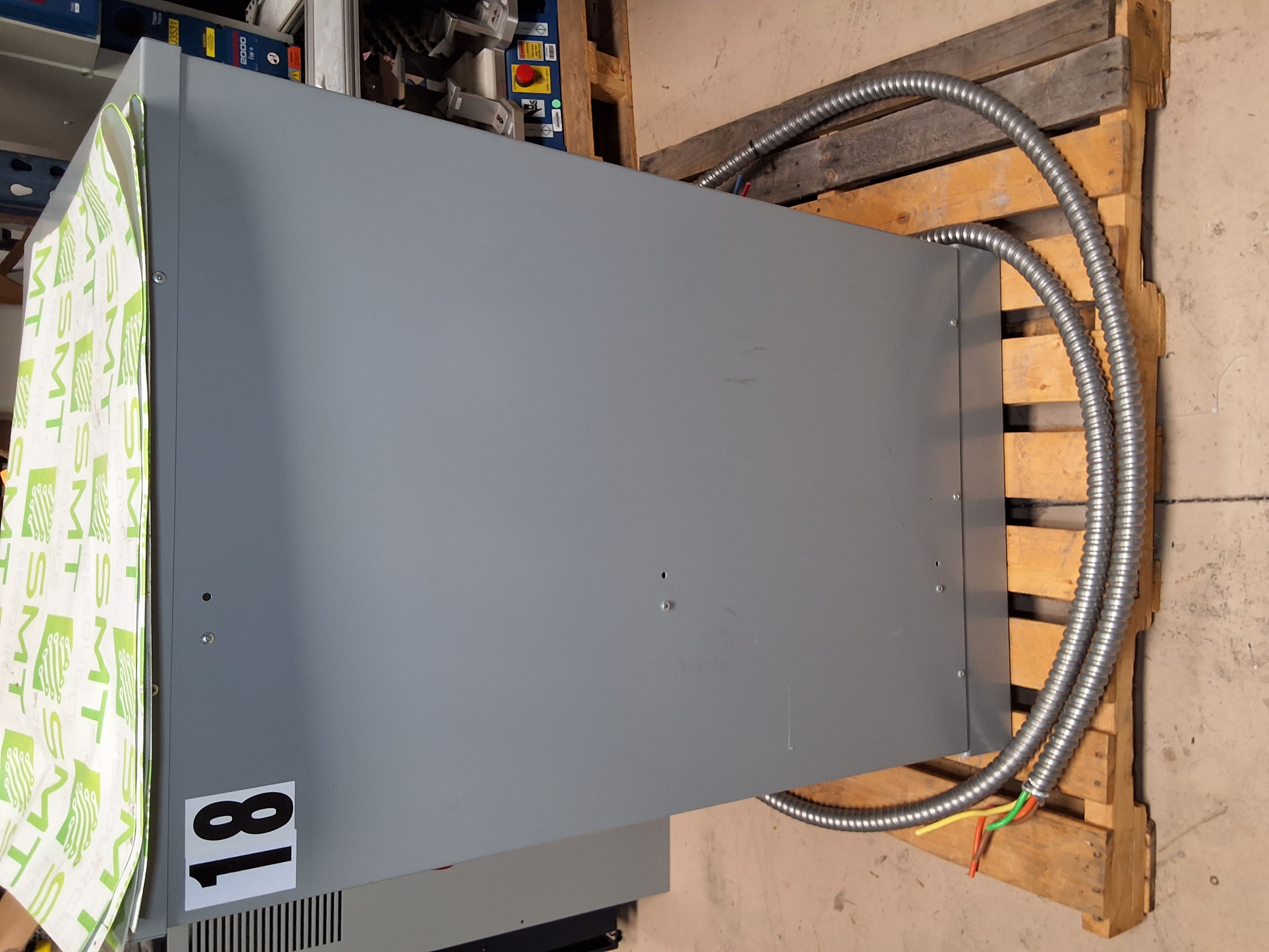 Used SOLATRON SolaHD EMERSON 63TCA350 3-PHASE POWER CONDITIONER & VOLTAGE REGULATOR 480VAC 50kVA - TESTED