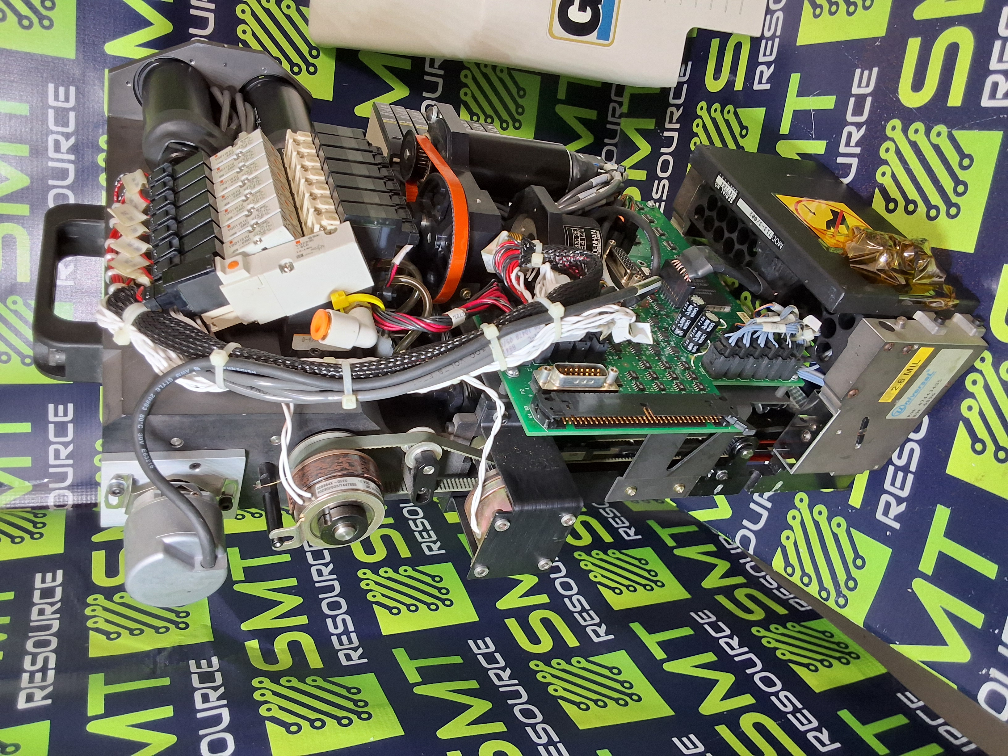 Used UNIVERSAL INSTRUMENTS 47443405 GSM FLEX JET HEAD ASSEMBLY