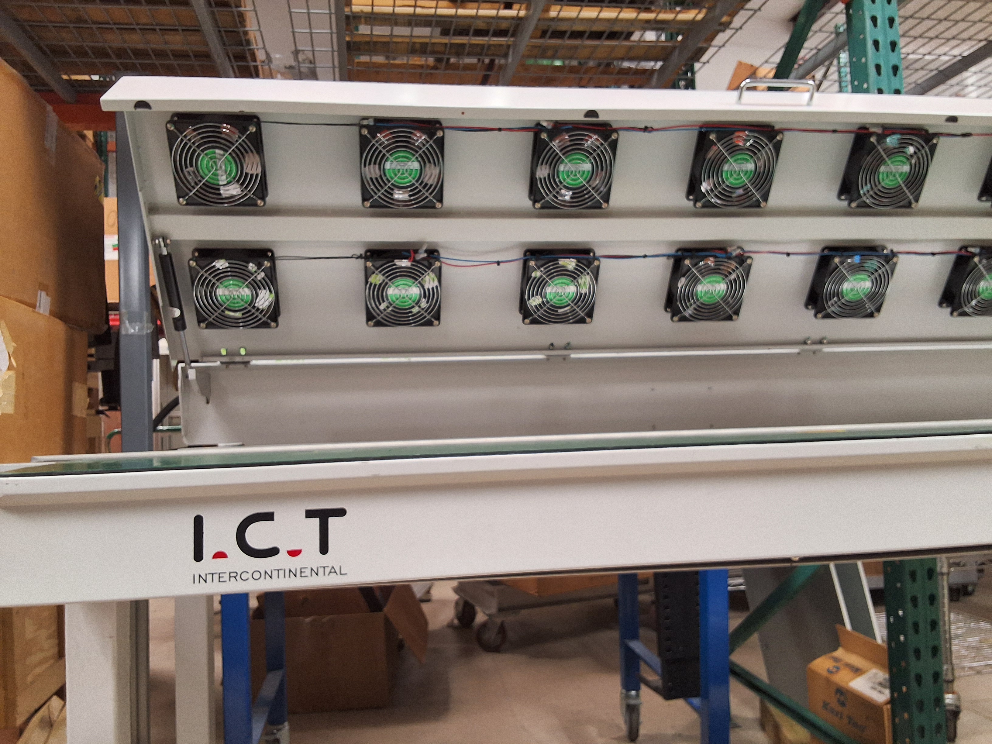 Used I.C.T Intercontinental SCC-2000 cooling conveyor