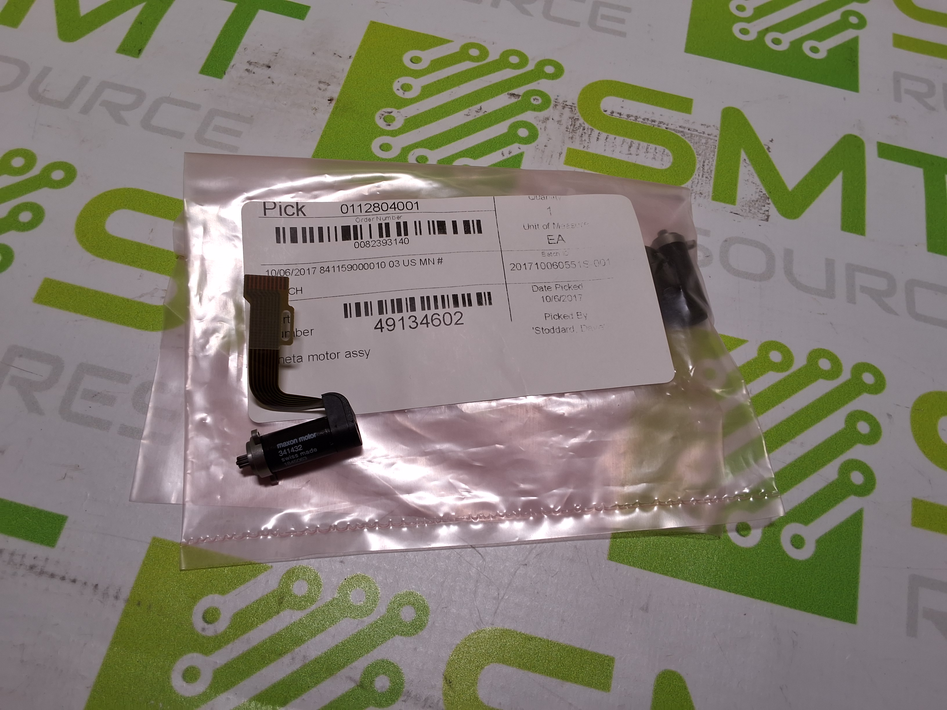 UNIVERSAL INSTRUMENTS 49134602 THETA MOTOR ASSEMBLY - NEW