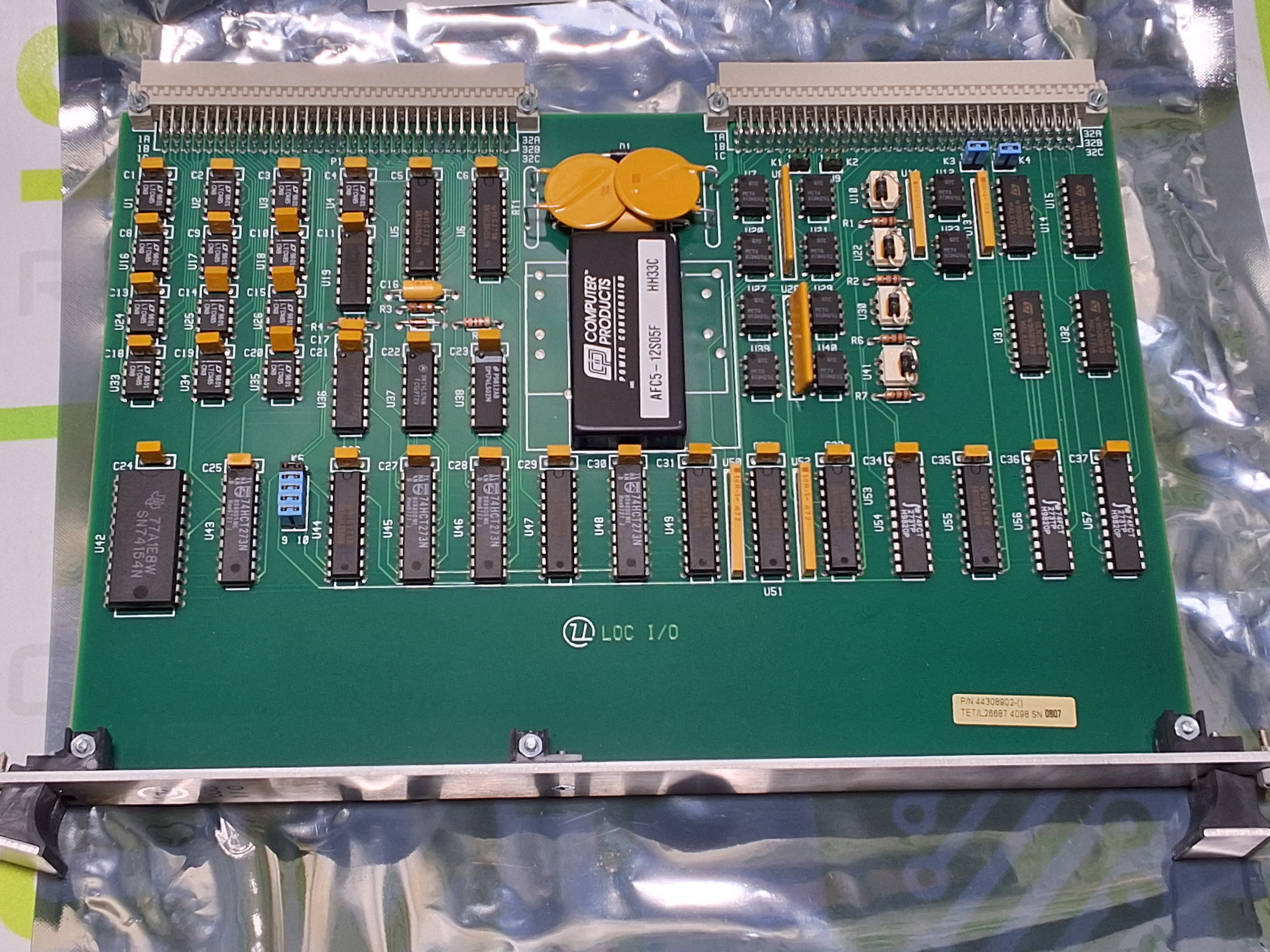 UNIVERSAL INSTRUMENTS 44308902 LOC I/O BOARD - BRAND NEW