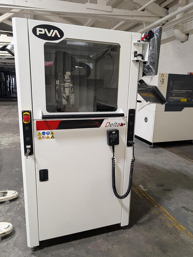 Used PVA Delta 6 Conformal Coating & Dispensing System